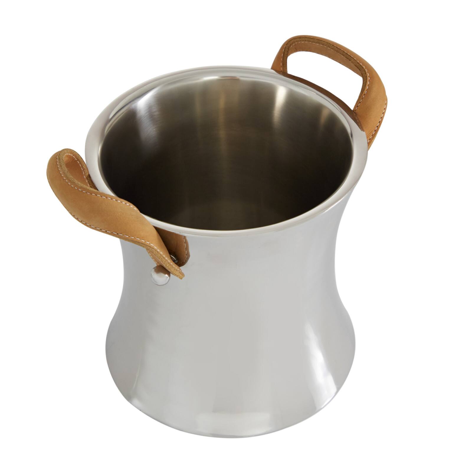 11" Stainless Steel Contemporary Wine Bucket