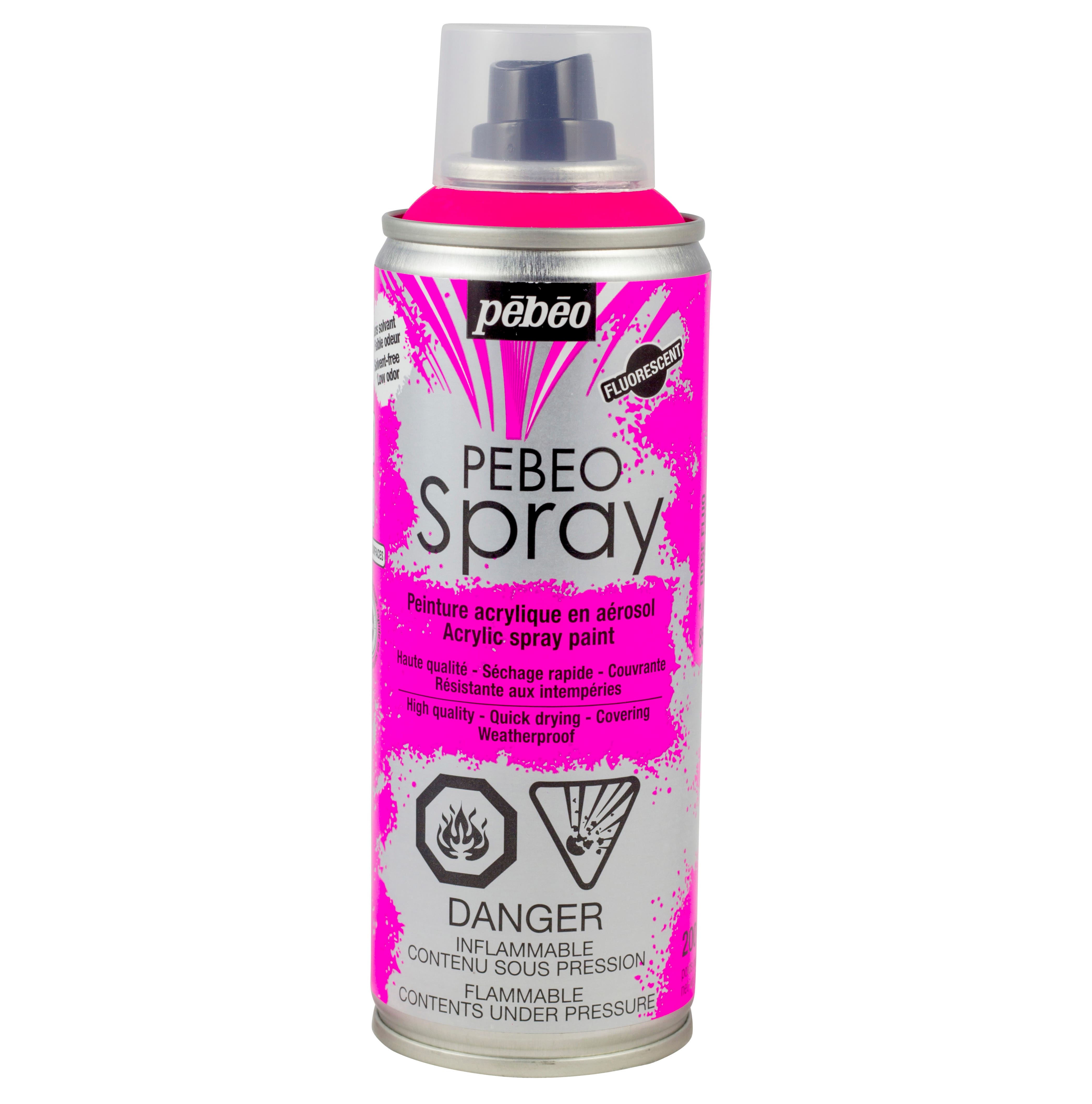 P&#xE9;b&#xE9;o Fluorescent Acrylic Spray Paint