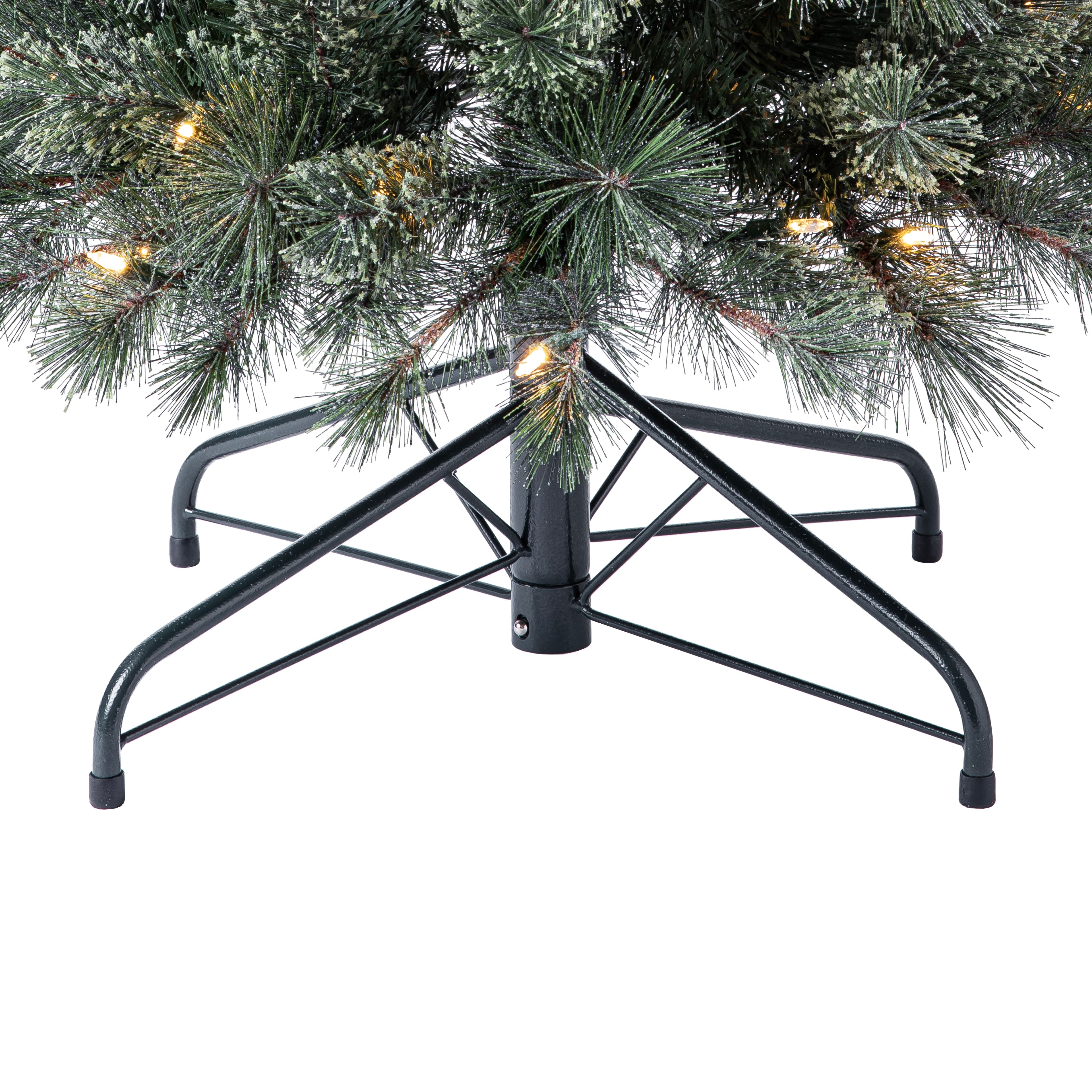 7ft. Pre-Lit Stella Pine Artificial Christmas Tree, Warm White LED Lights by Ashland&#xAE; 