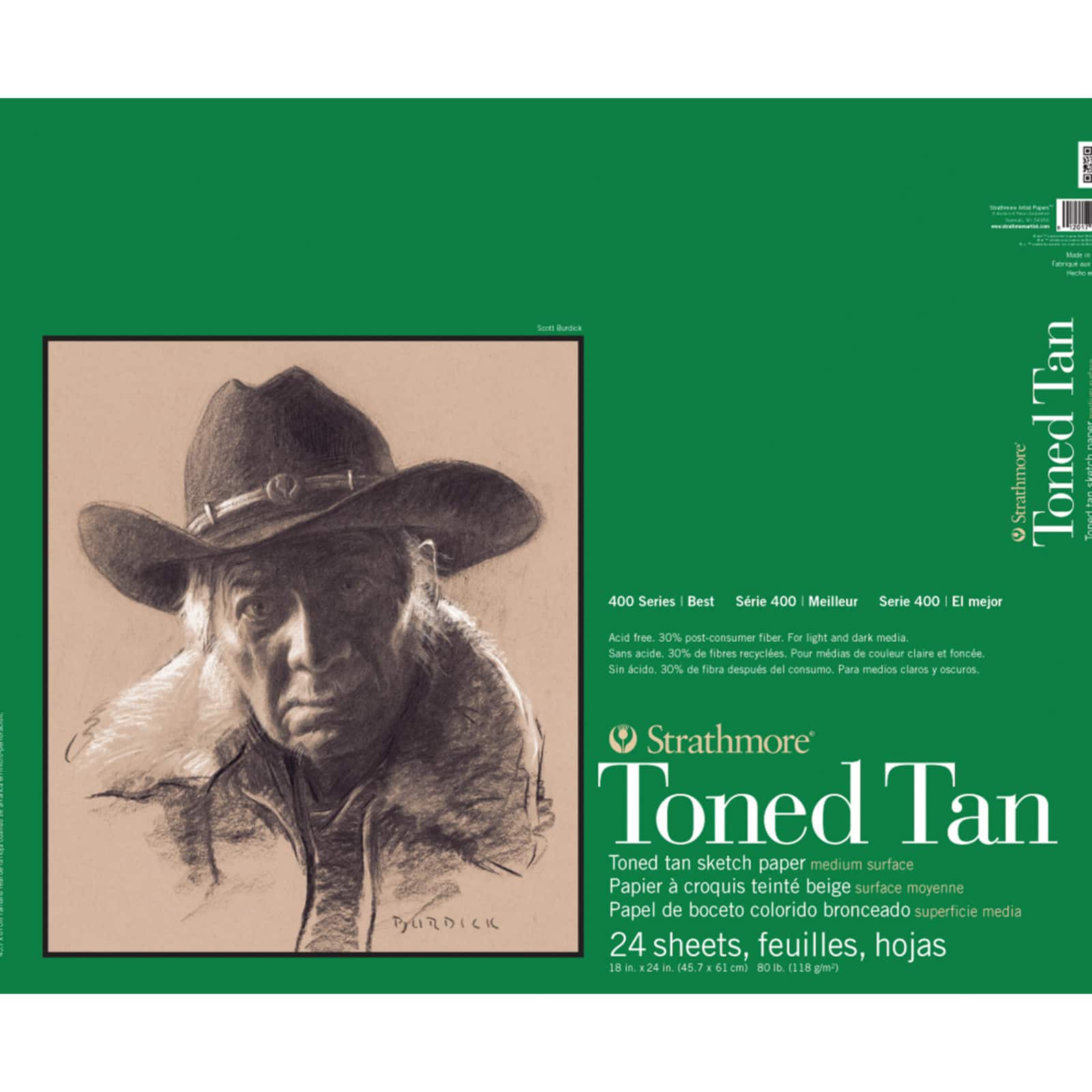 Large Toned Tan Paper Sketchbooks - 3 Pack – Sketch Wallet
