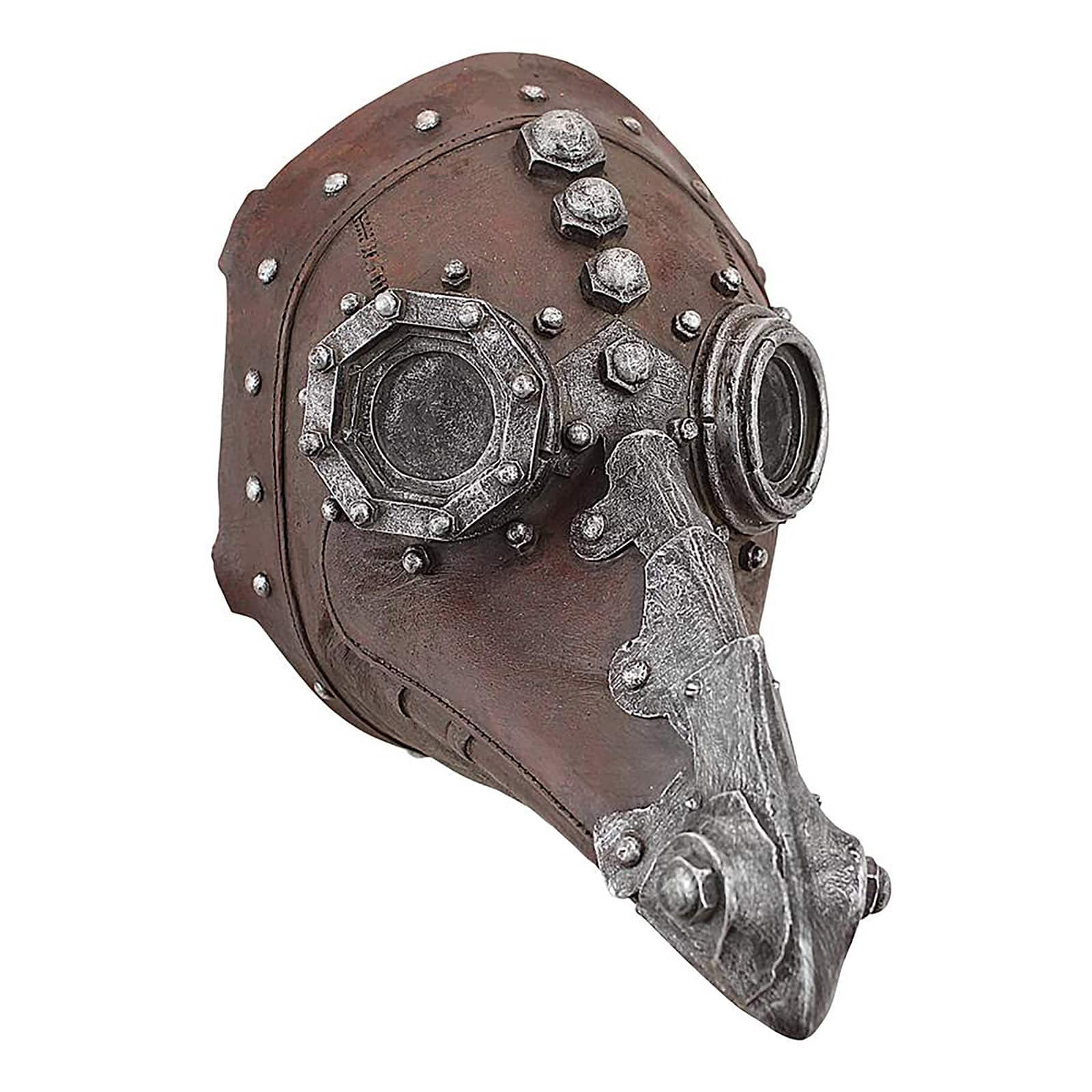 Design Toscano 7.5&#x22; Doctor of Death Steampunk Plague Sculptural Mask