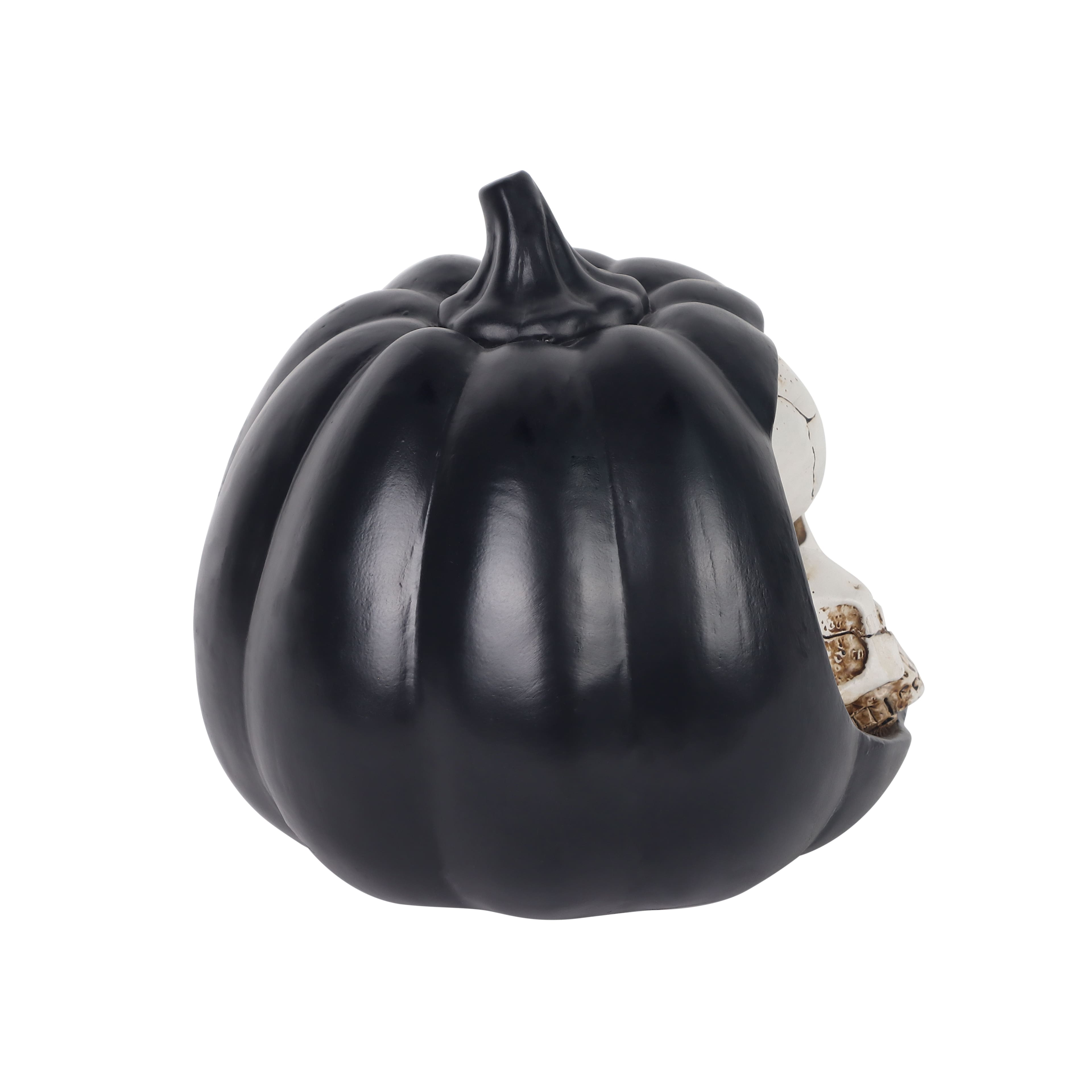 5.75&#x22; Skull Pumpkin LED Tabletop Accent by Ashland&#xAE;