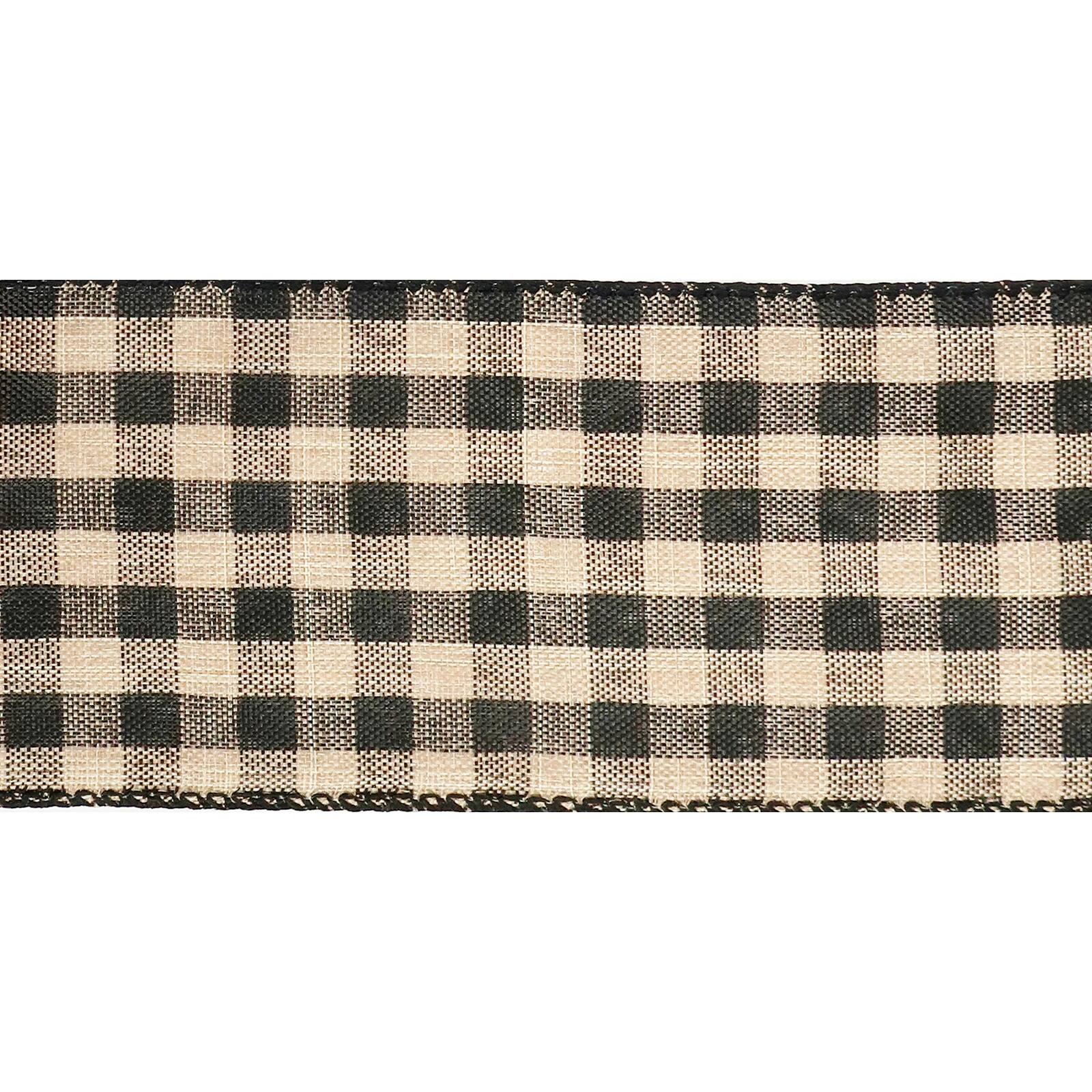 12 Pack: 2.5" x 8.3yd. Gingham Wired Ribbon by Celebrate It™