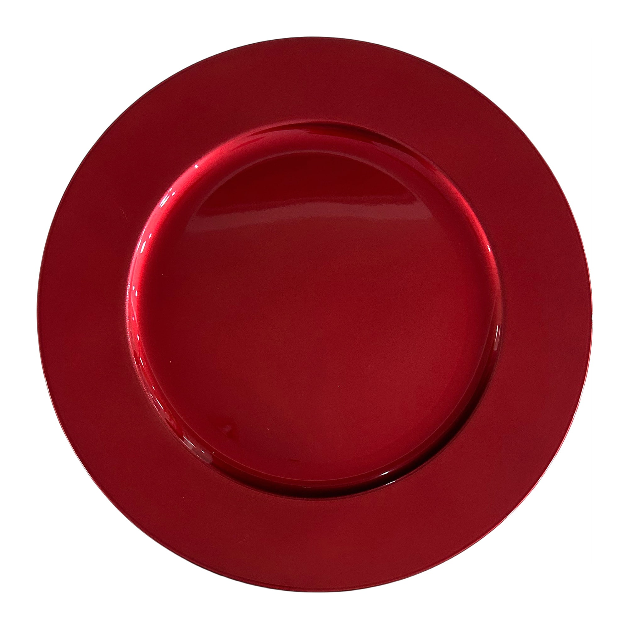 13&#x22; Red Charger Plate by Celebrate It&#x2122;