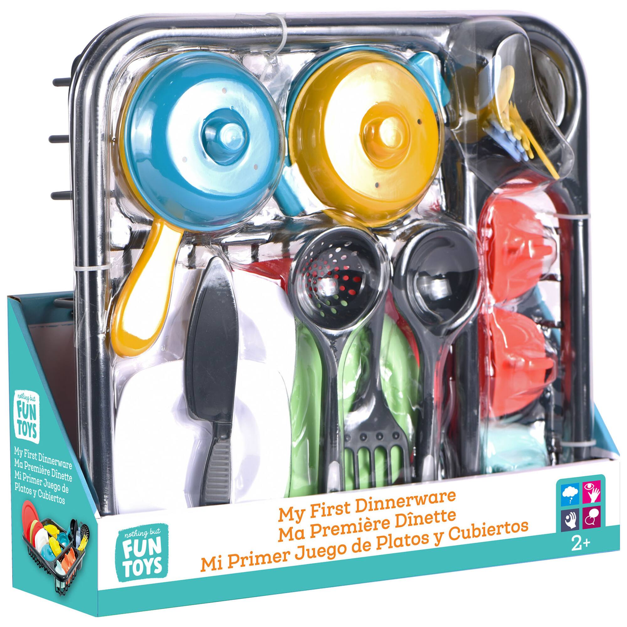 Nothing But Fun Toys My First Dinnerware Playset