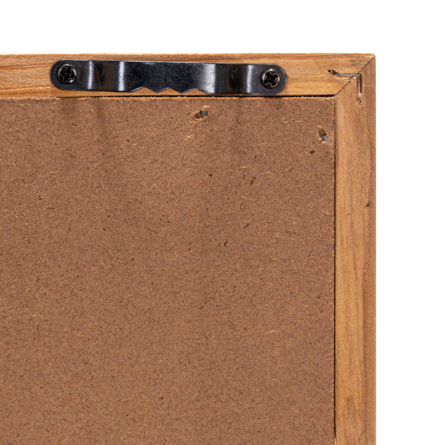 Hello Honey® Butterfly Square Wood Framed Wall Décor