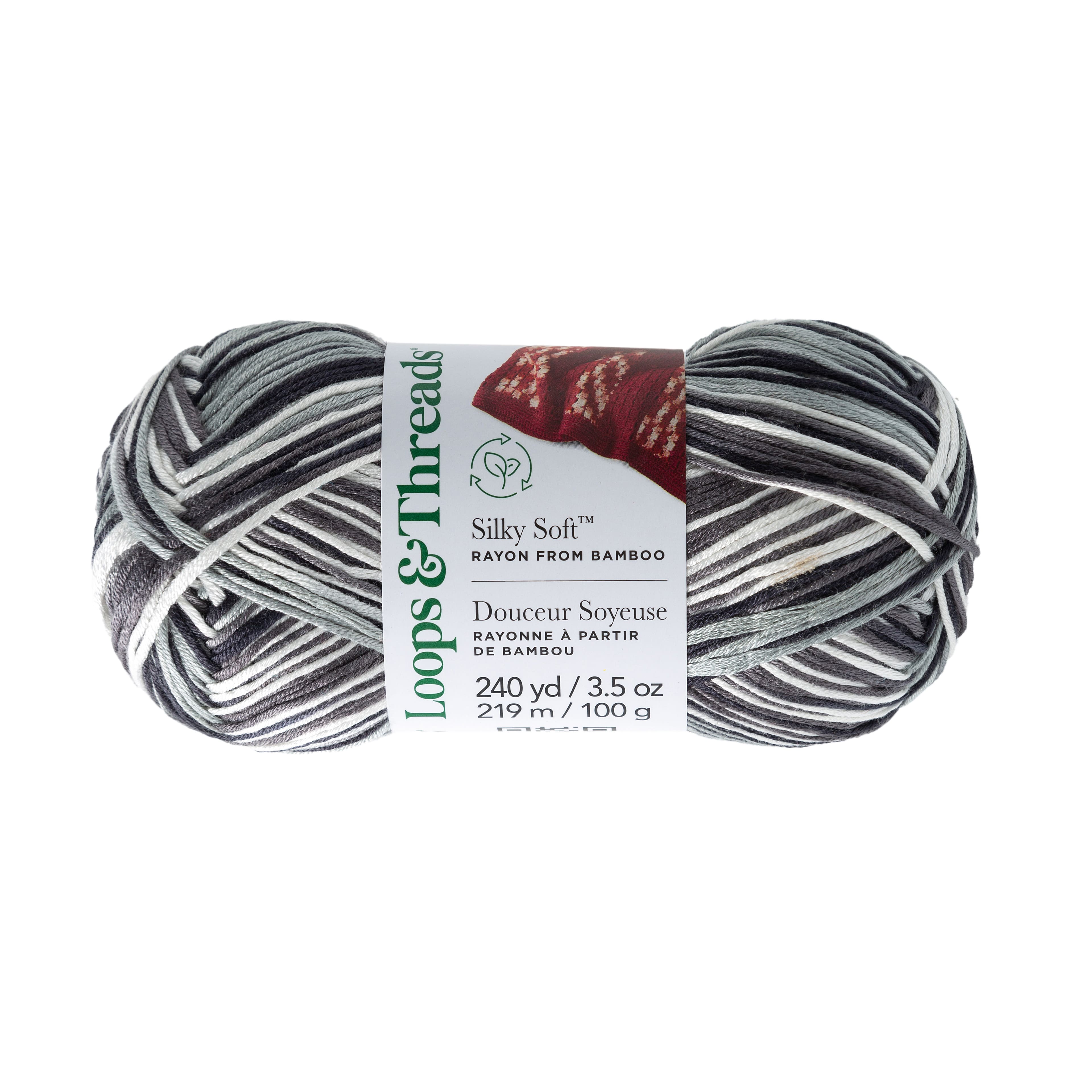 15 Pack: Silky Soft™ Multi Yarn by Loops & Threads®
