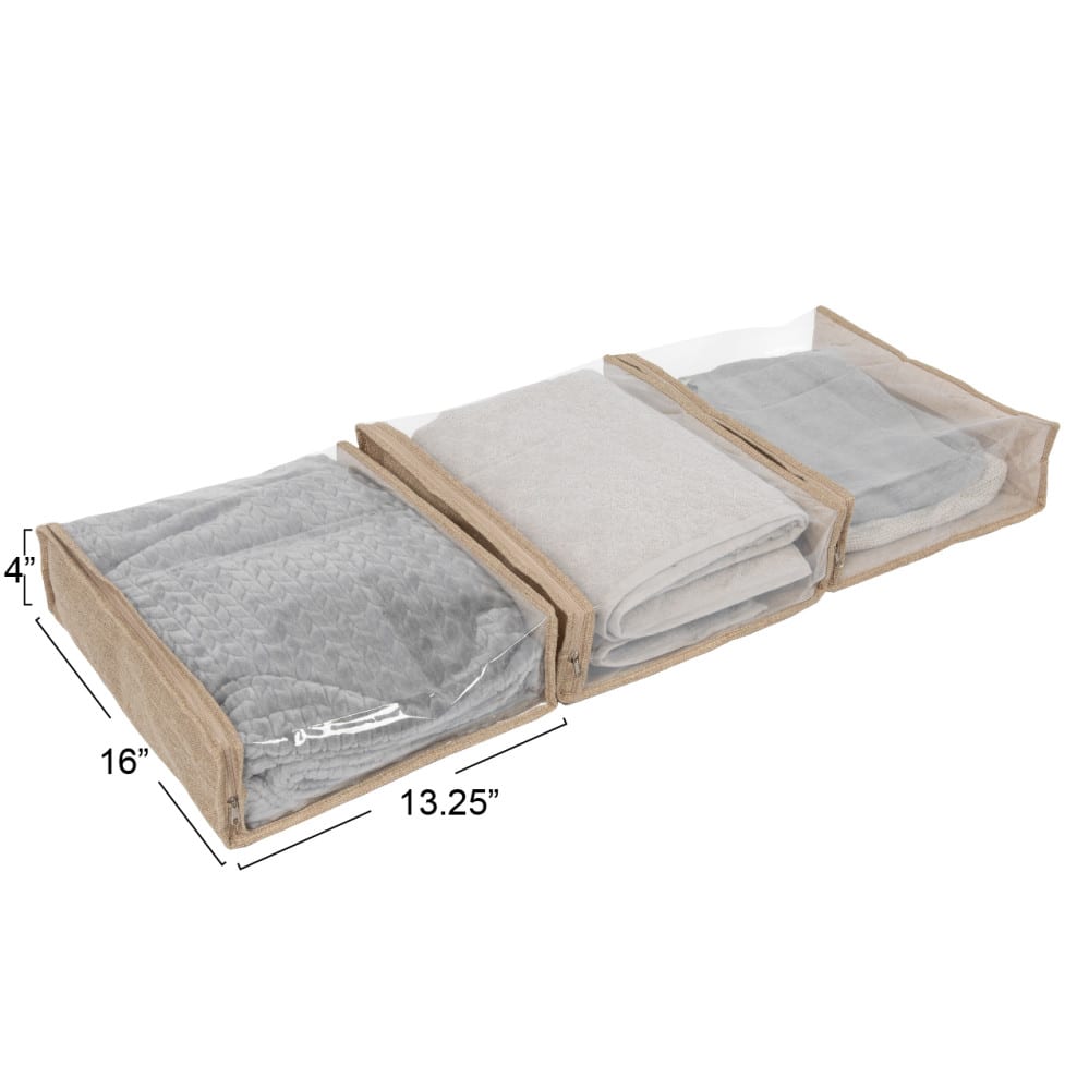Household Essentials Under Bed Storage Bag Set