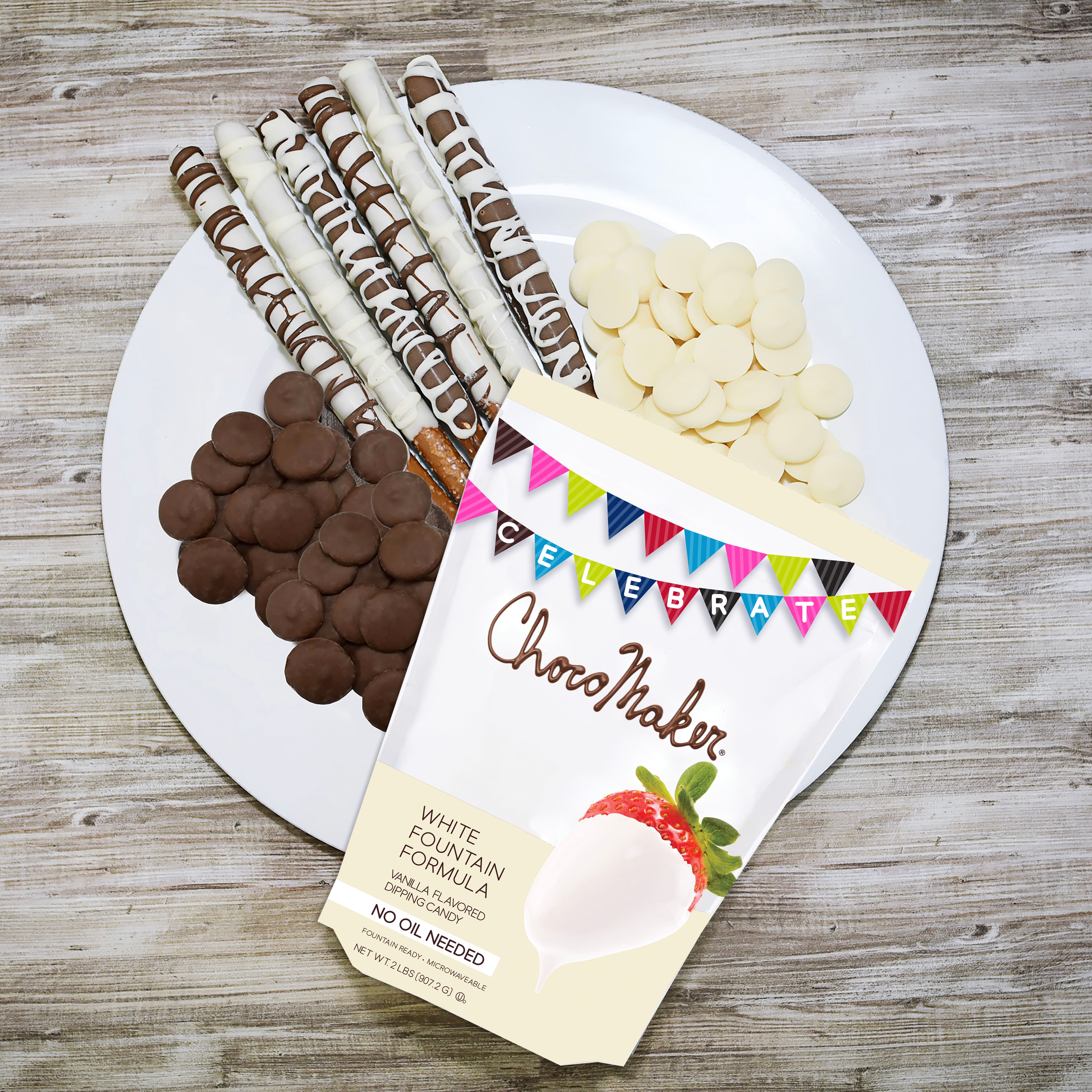 ChocoMaker&#xAE; White Vanilla Fountain Formula Dipping Candy