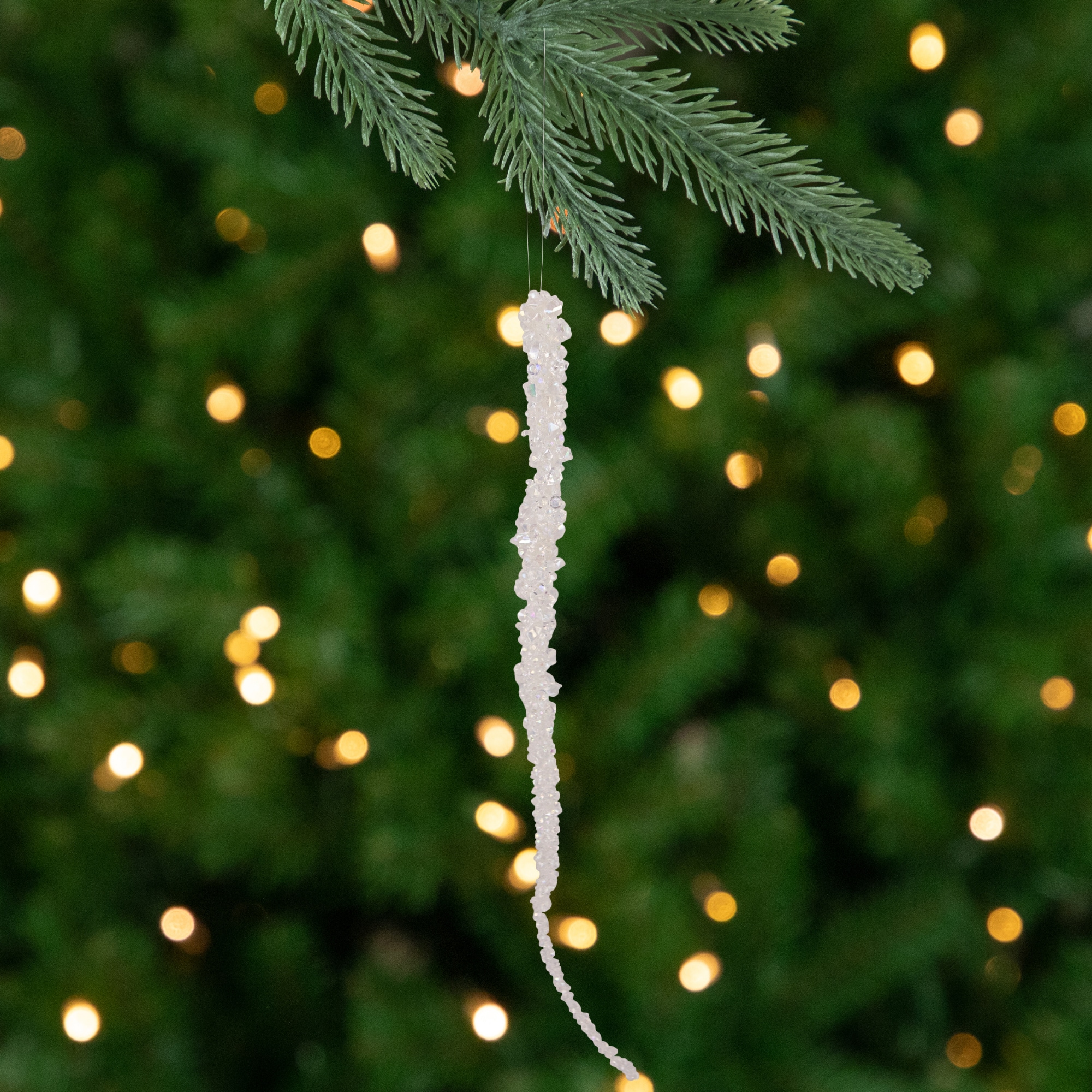 12" Winter Icicle Christmas Ornament