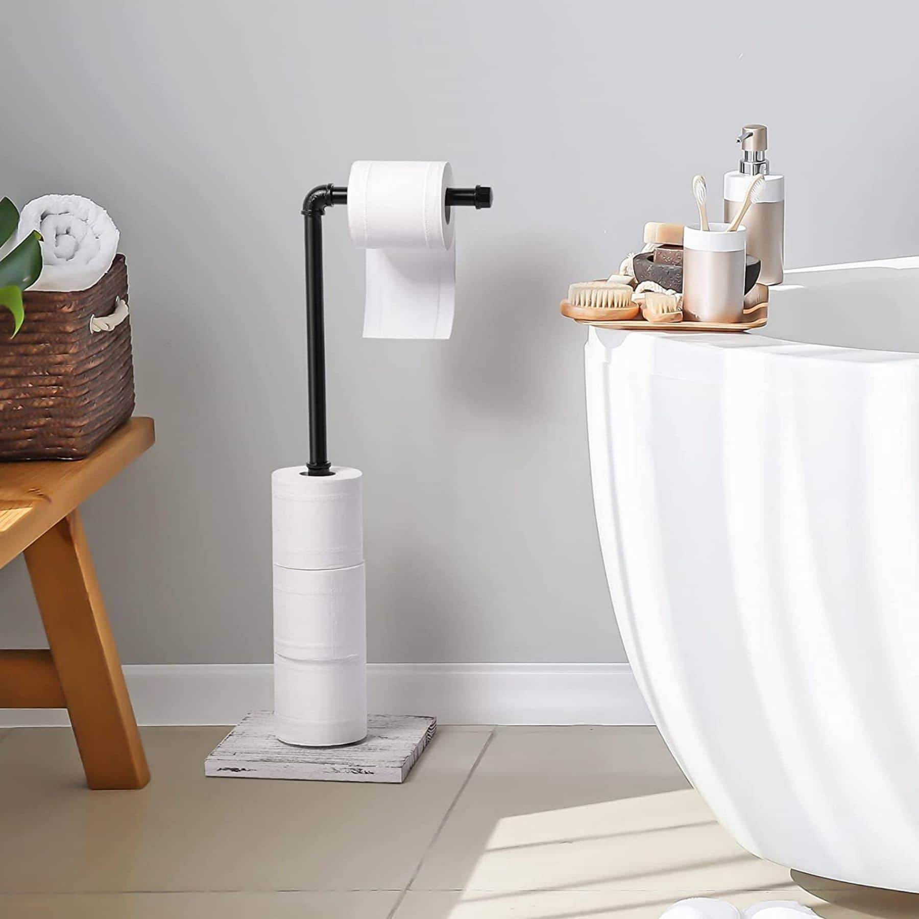 Farmhouse Toilet Paper Holder