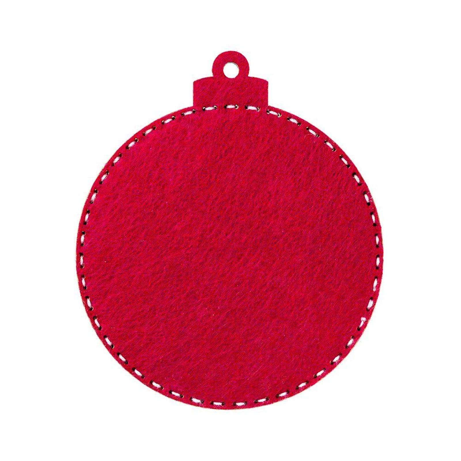 Wonderland Crafts Snowy Home Ornament Bead Embroidery on Wood Kit