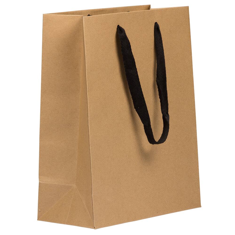 JAM Paper Large Kraft Matte Heavy Duty Gift Bags, 3ct.