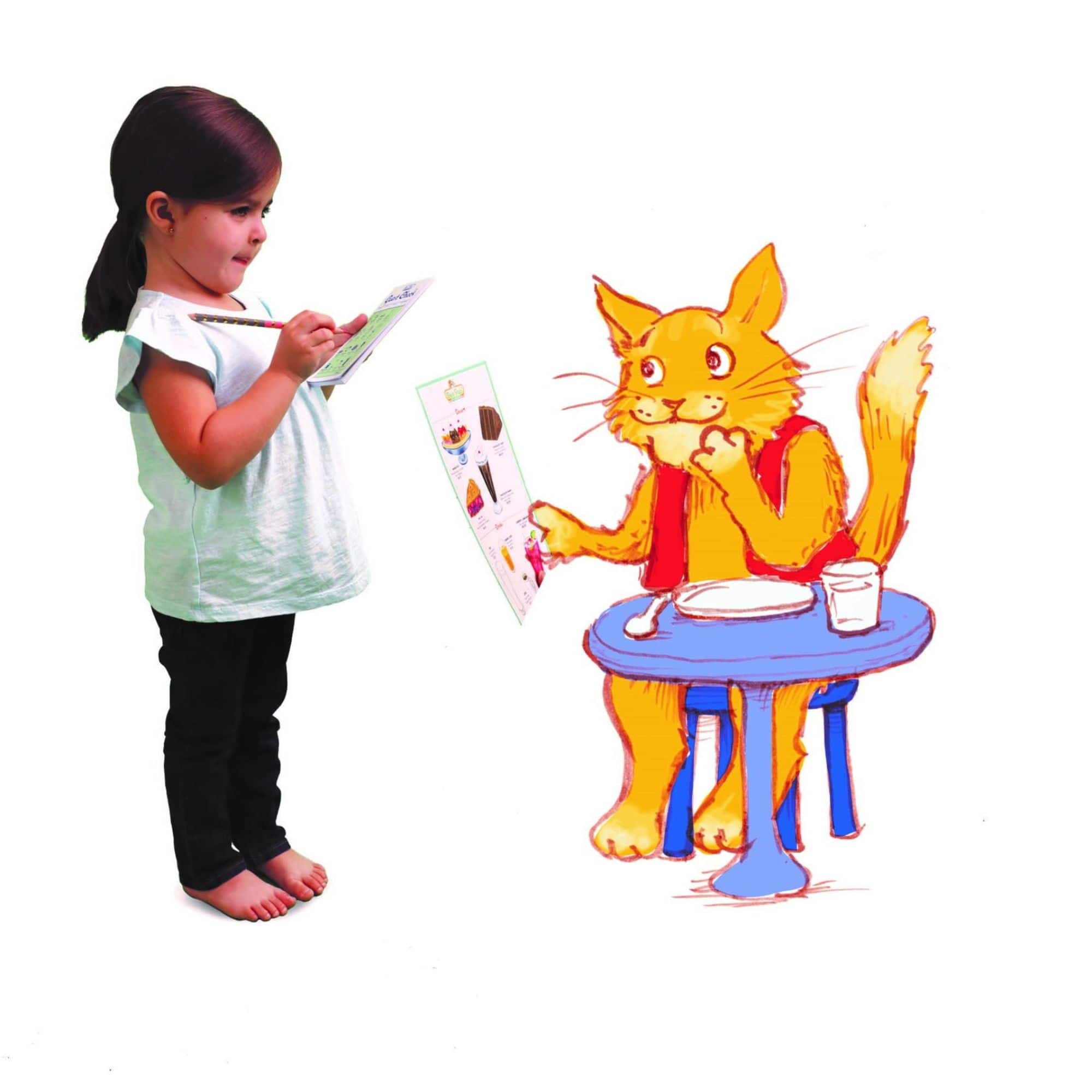 eeBoo Pretend Play Best Pals' Diner Set