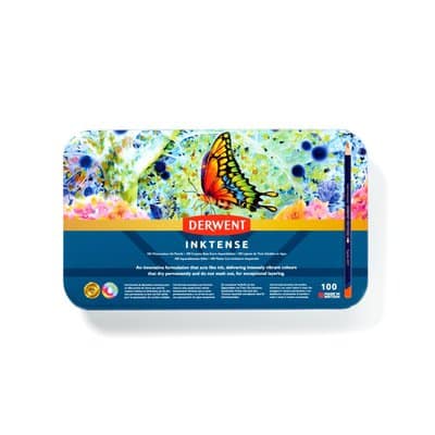 Derwent Inktense 100 Watercolor Ink Pencil Set | Michaels