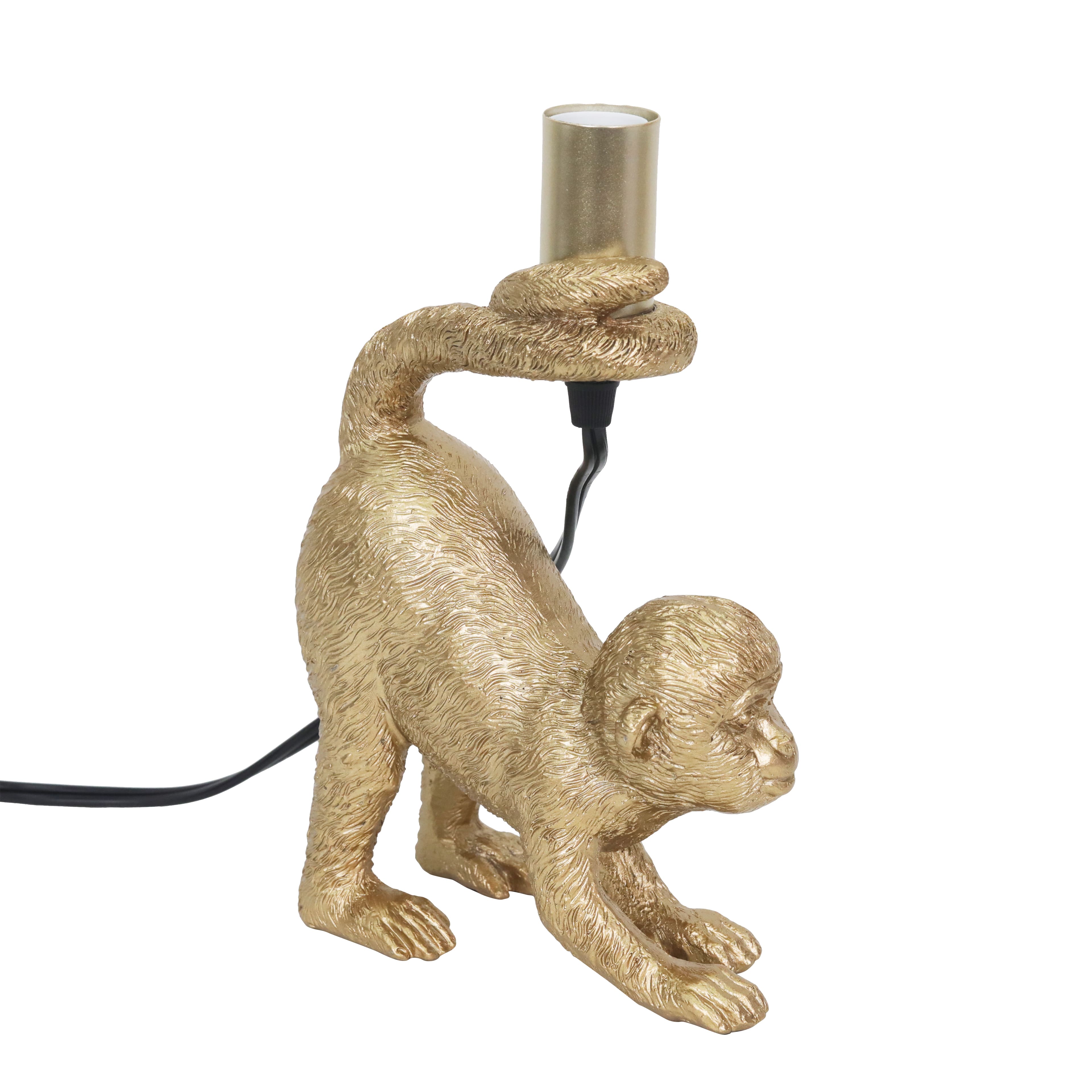 9.5&#x22; Gold Monkey Tabletop Lamp by Ashland&#xAE;