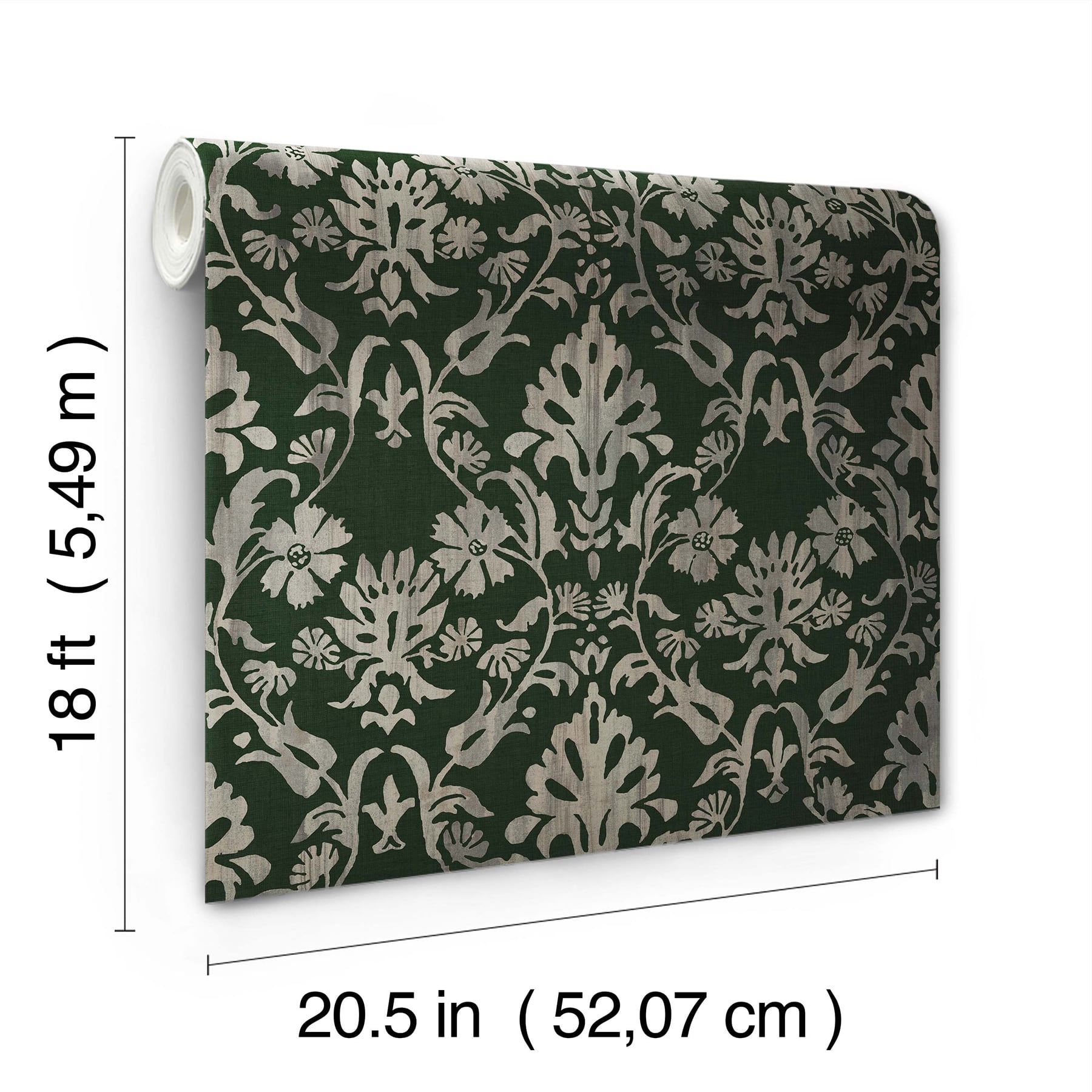 RoomMates Blooming Damask Peel &#x26; Stick Wallpaper