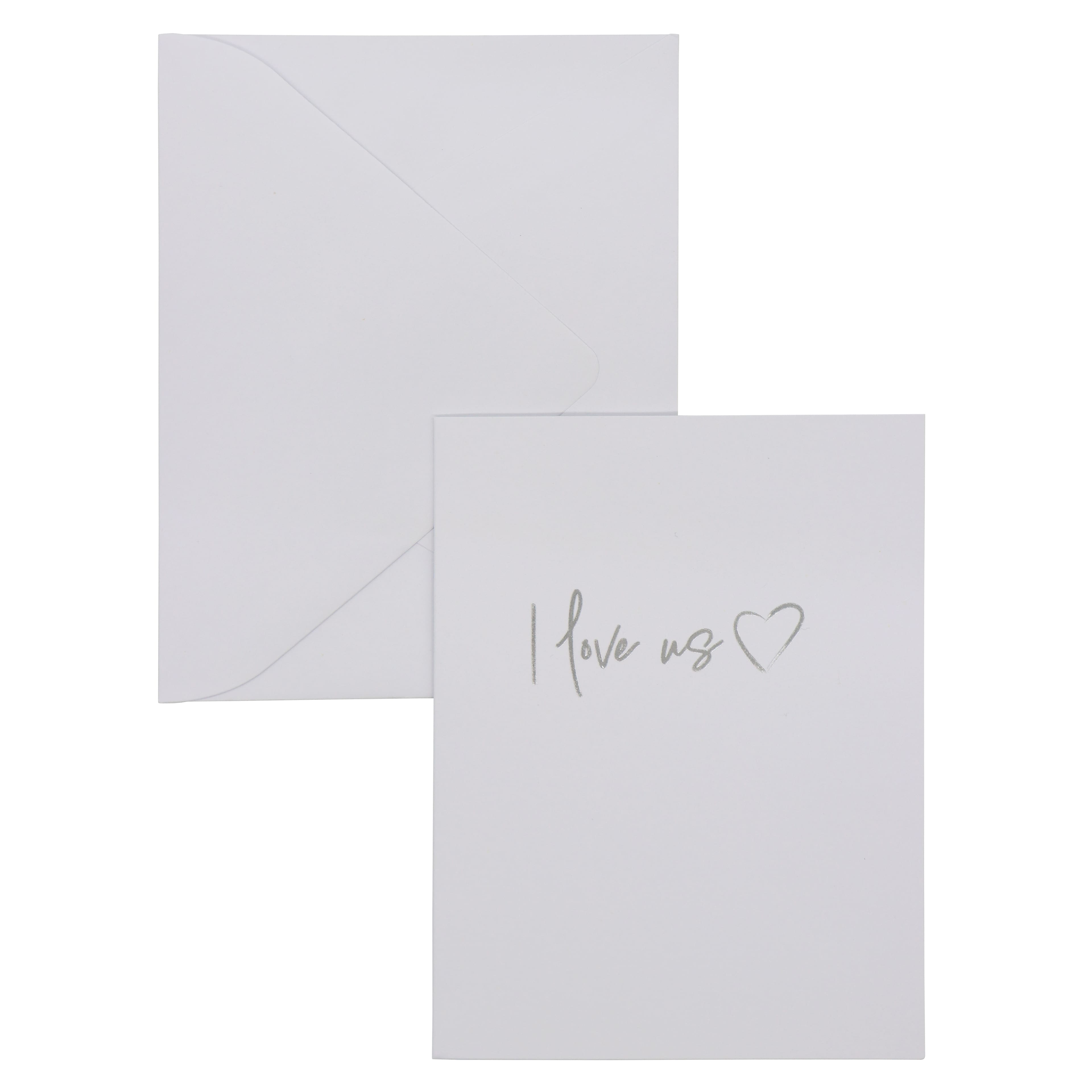 I Love Us Blank Greeting Card Set by Celebrate It&#x2122;