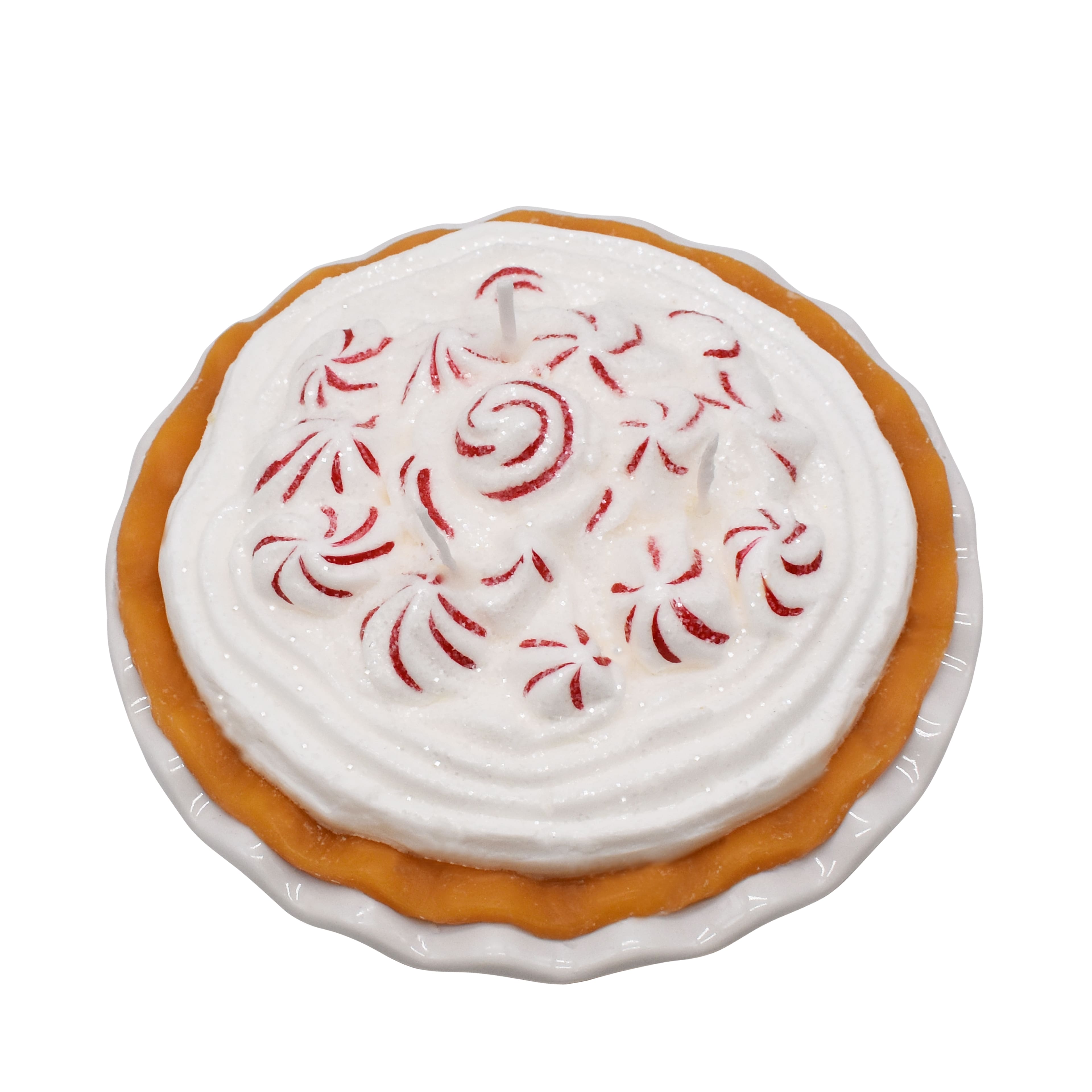 9.2oz. Peppermint Swirl Scented Scented Pie Candle by Ashland®