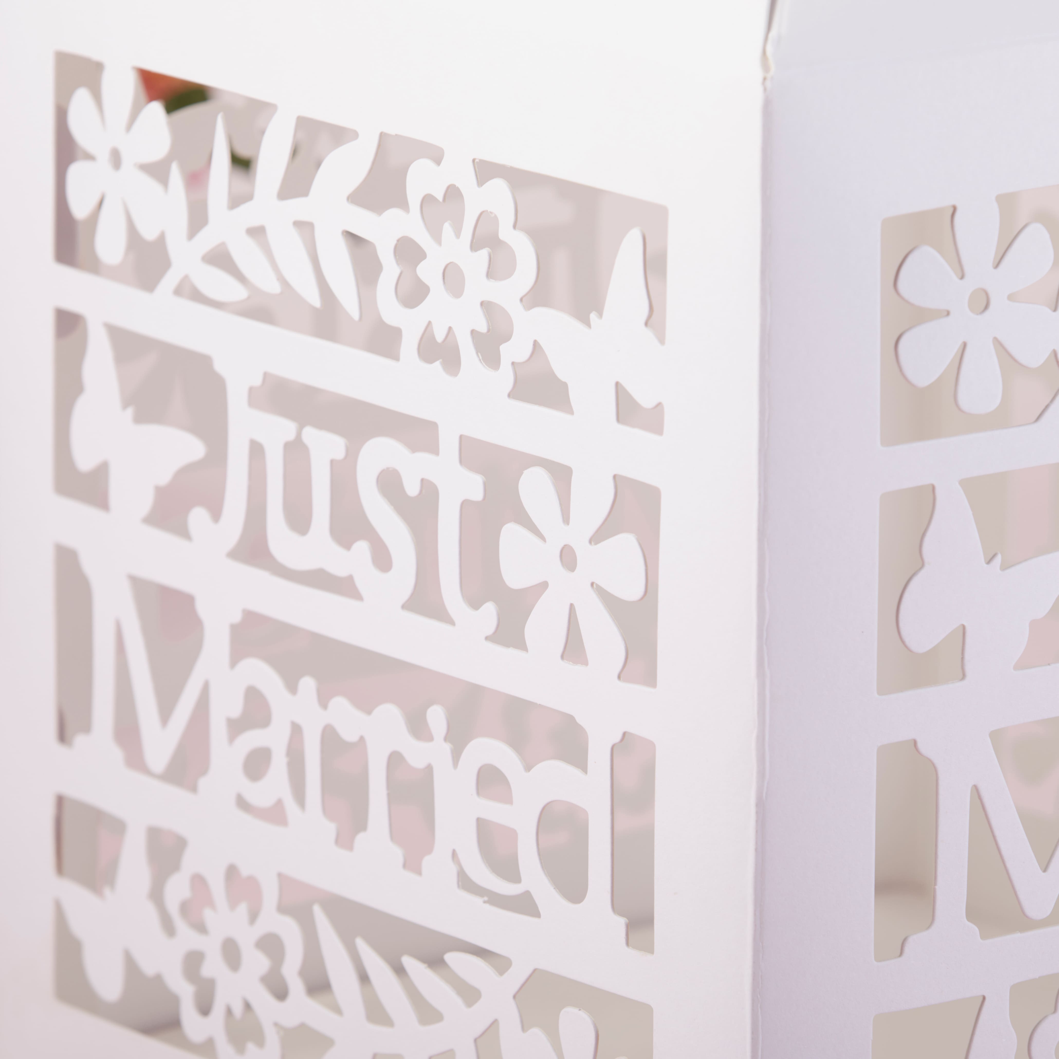 Kate Aspen&#xAE; Just Married Birdcage Card Box