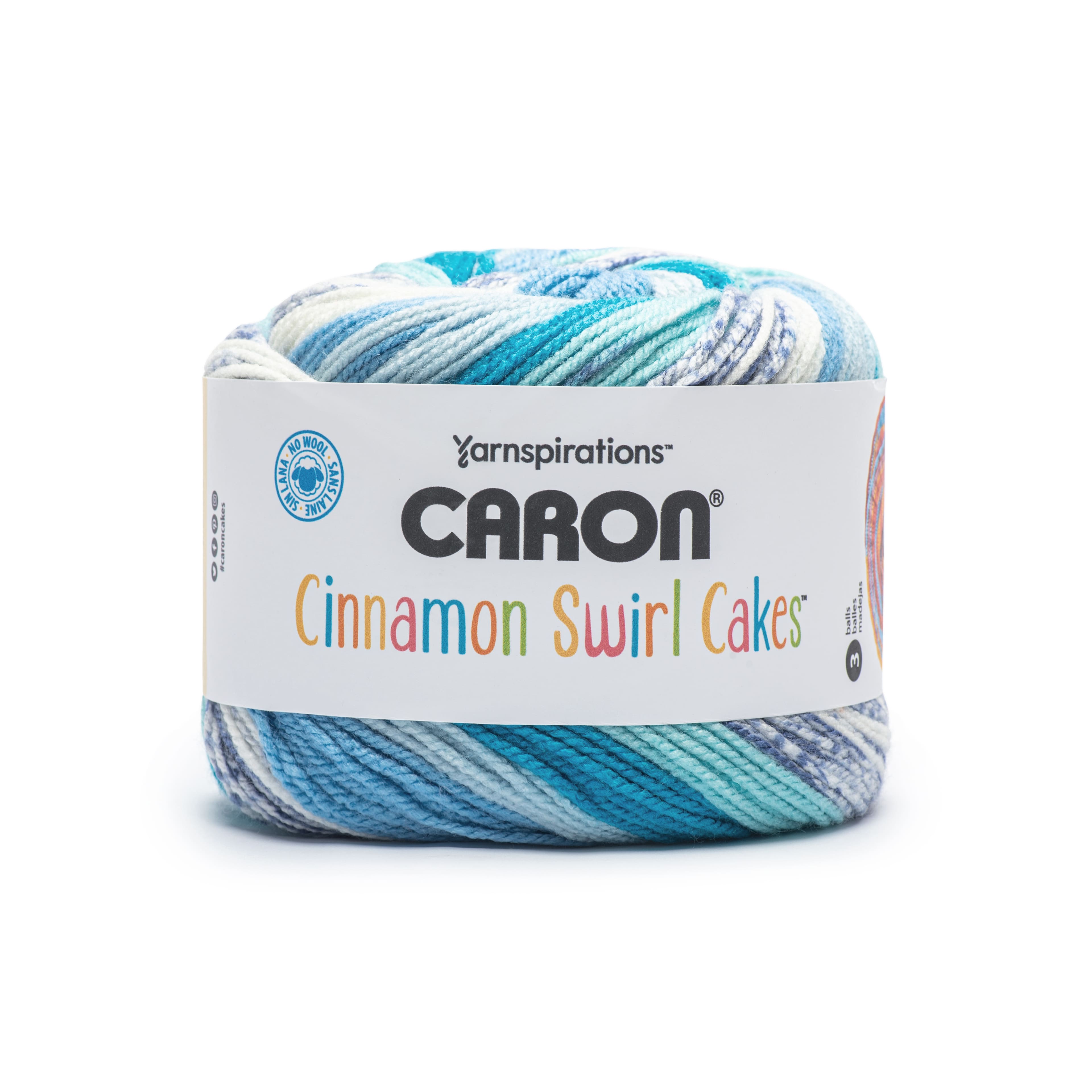 12 Pack: Caron® Cinnamon Swirl Cakes™ Yarn