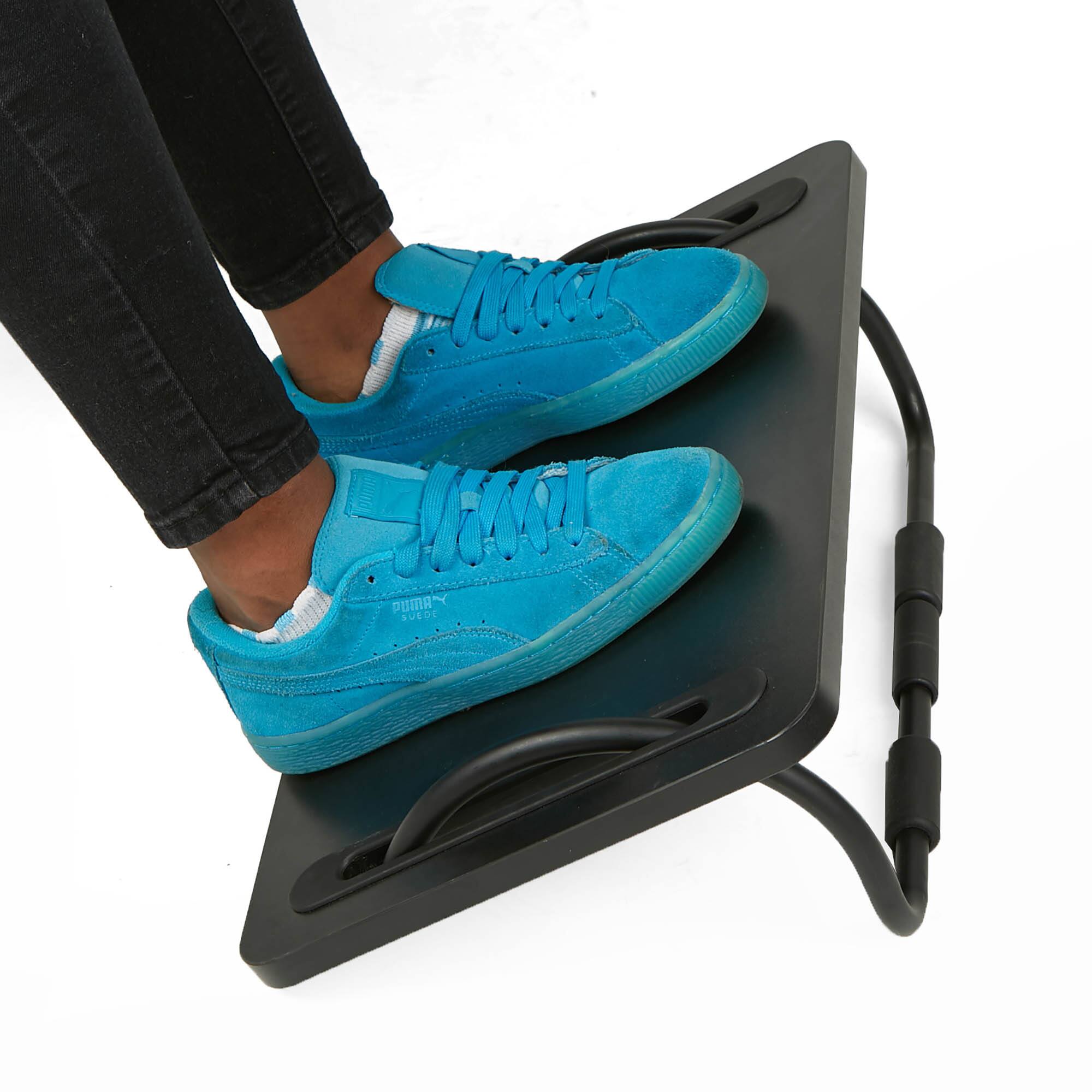 Mind Reader Black Tilting Ergonomic Foot Rest