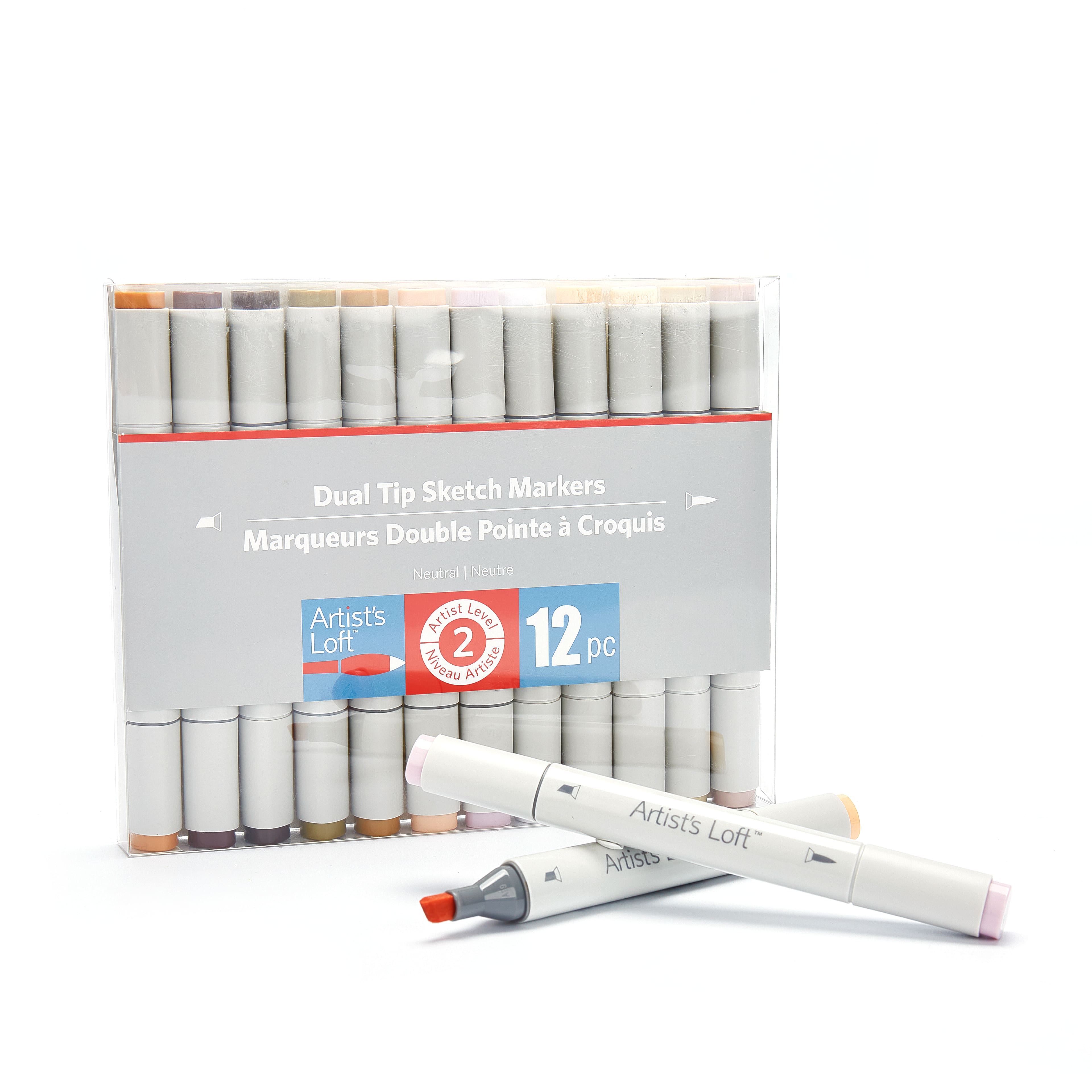 Dual Tip Neutral Sketch Marker Set by Artist's Loft™