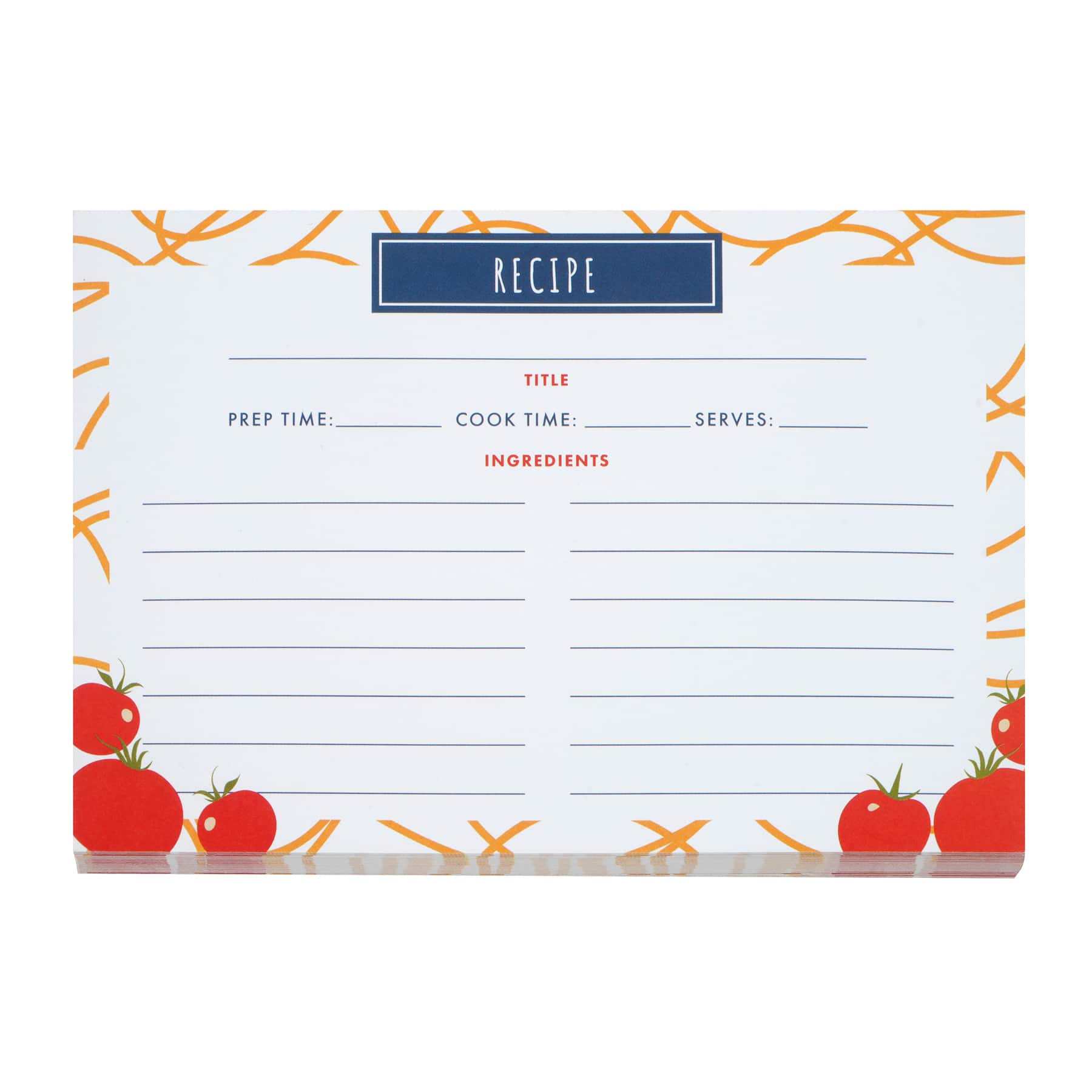 Tomato Themed Recipe Cards, 25ct. by Ashland&#xAE;