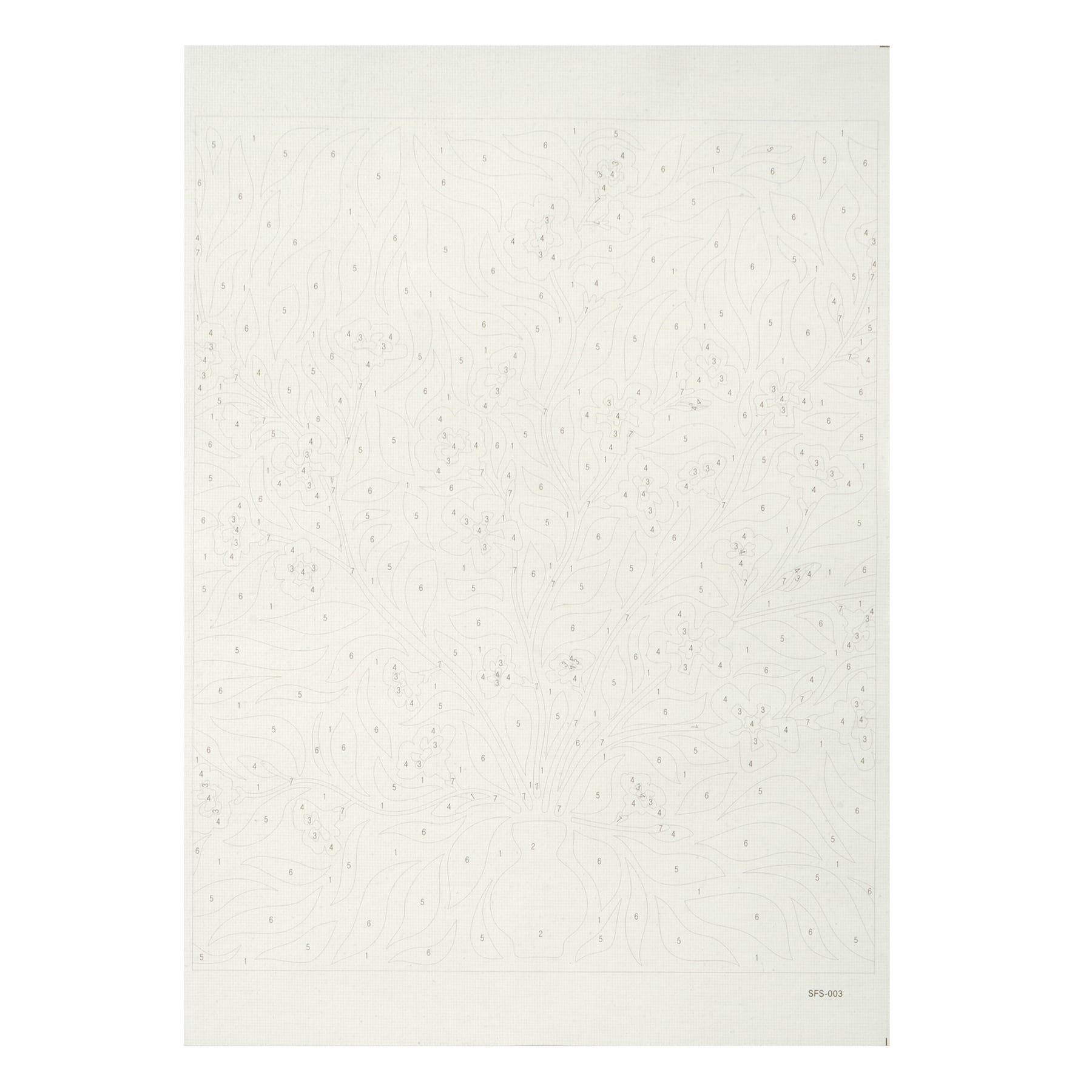 8" x 10" Purple Vase & Blue Flowers Paint-by-Number Kit with Wood Display Hanger by Artist's Loft®