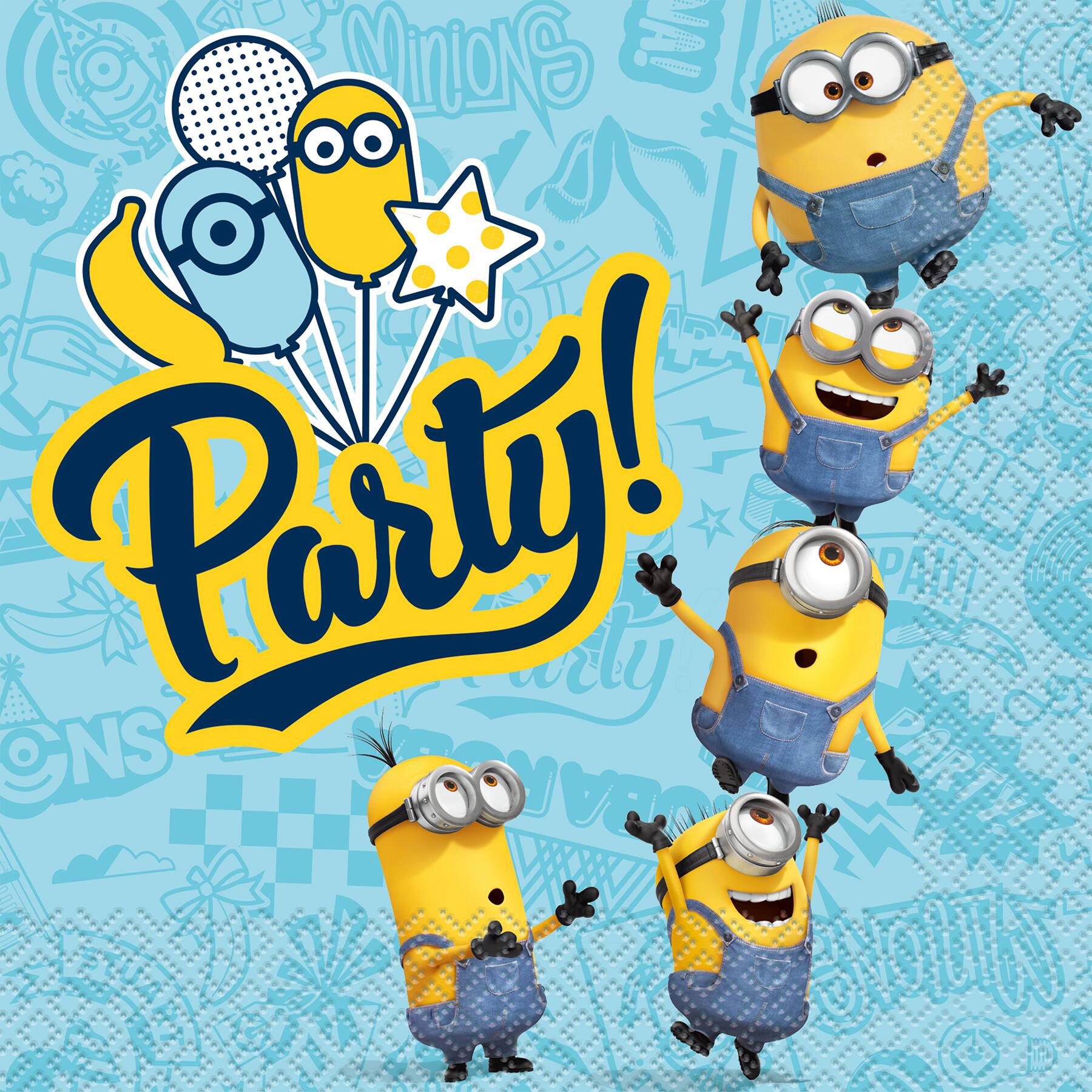 Despicable Me Paper Napkins Minions Party Supplies