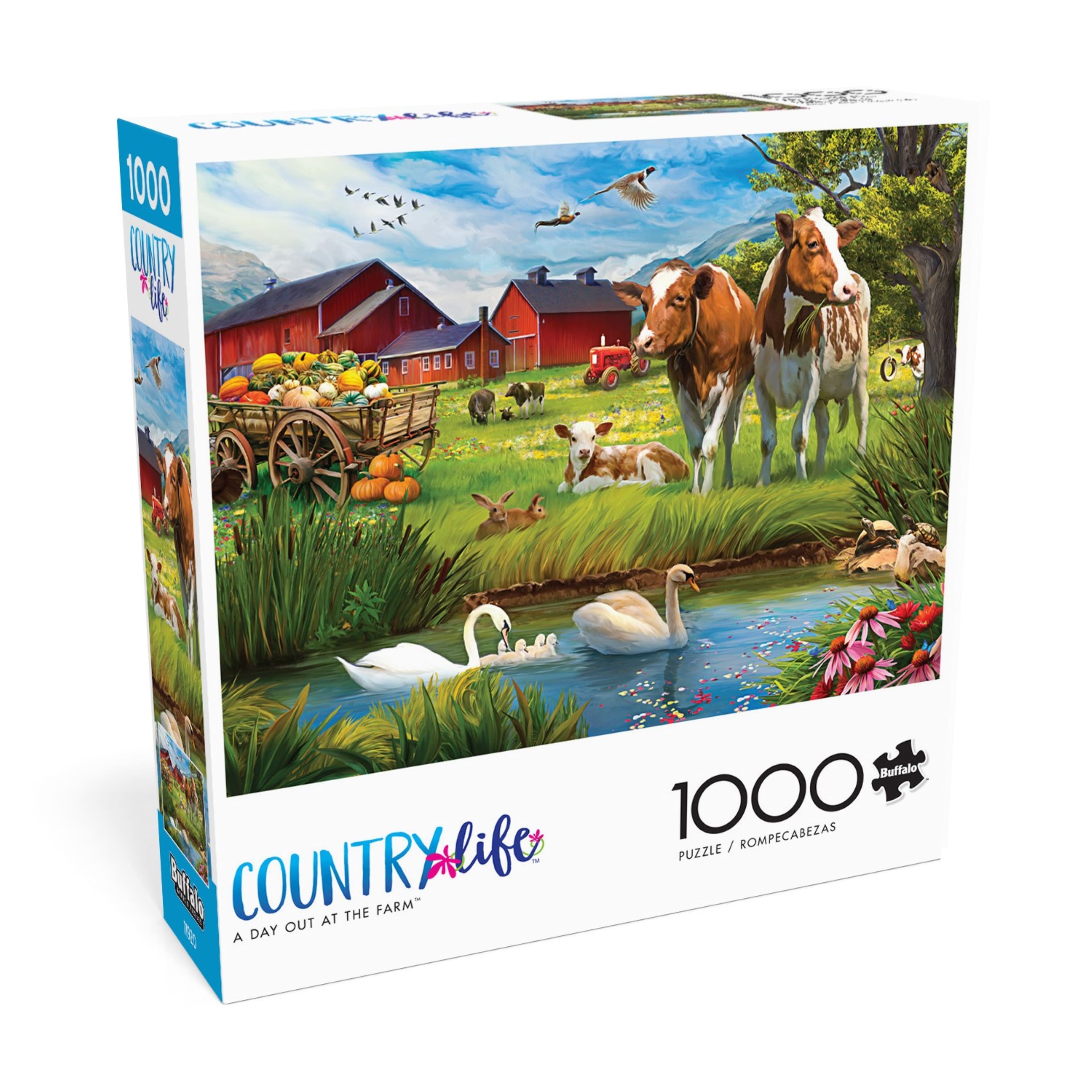 Assorted Country Life 1,000 Piece Puzzle