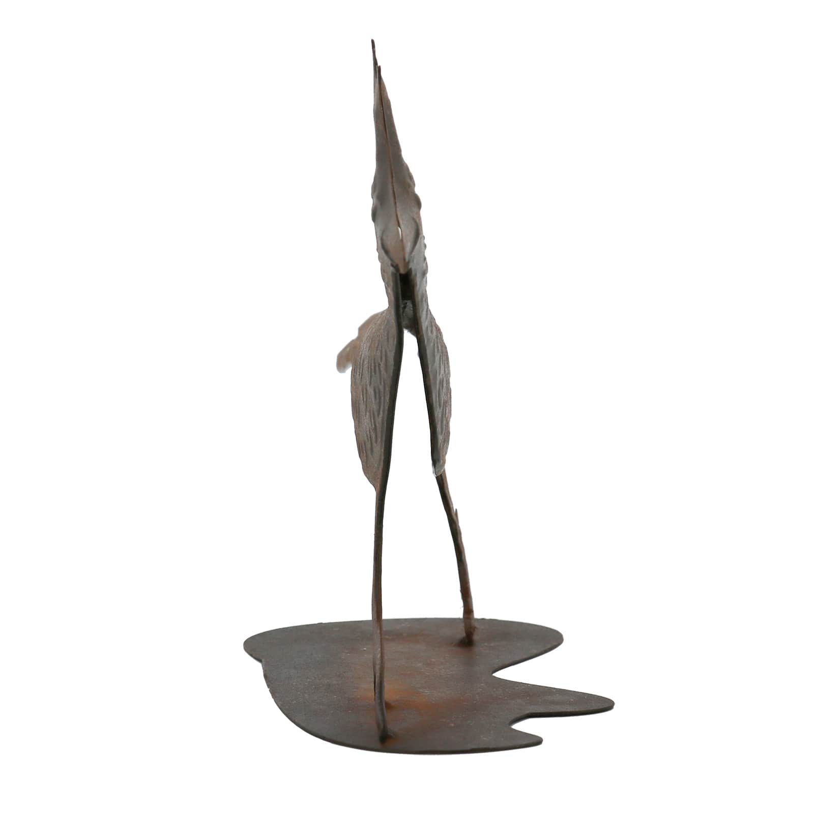 12.75&#x22; Copper Metal Running Bird Tabletop D&#xE9;cor by Ashland&#xAE;