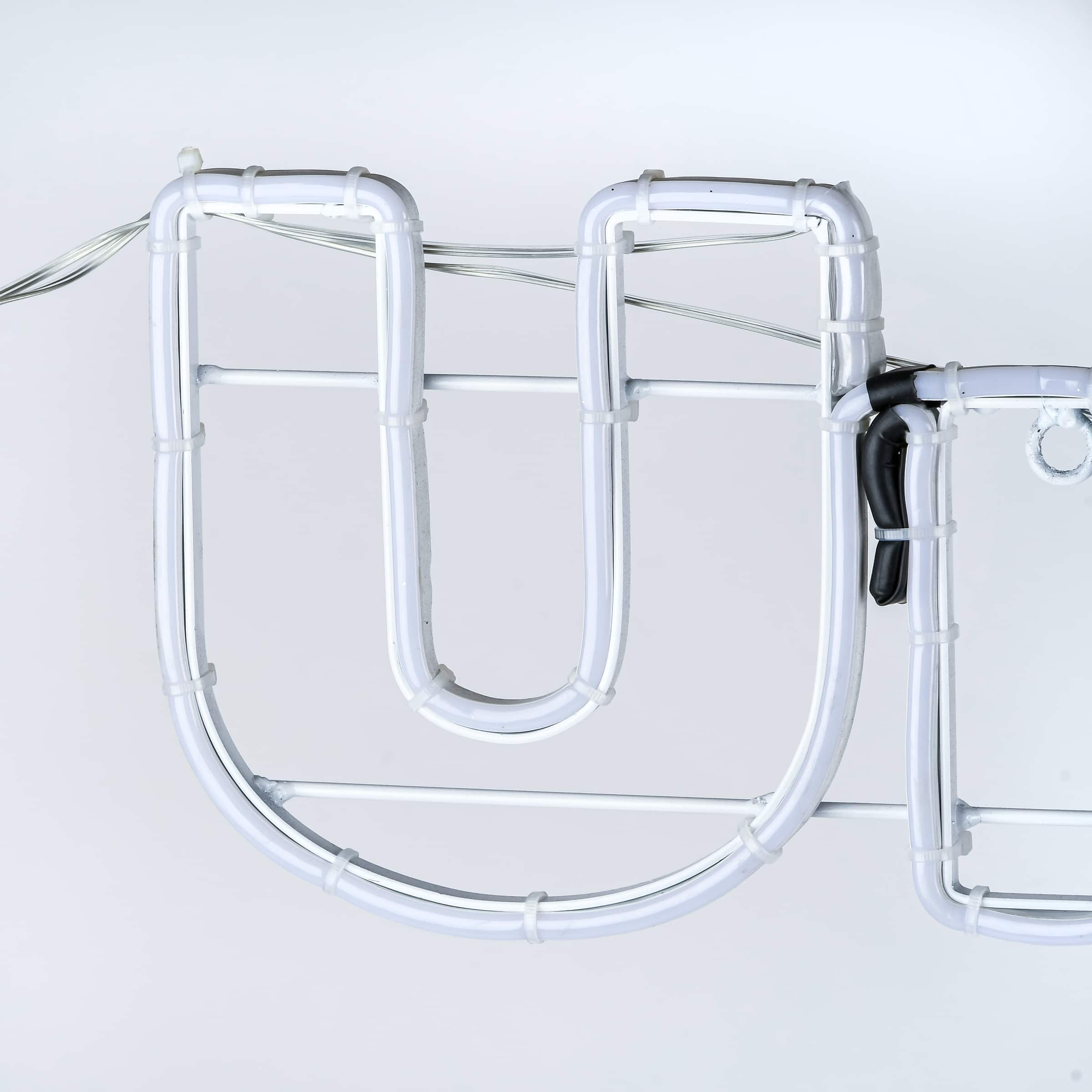 50" Halloween Unwelcome Neon Style Sign