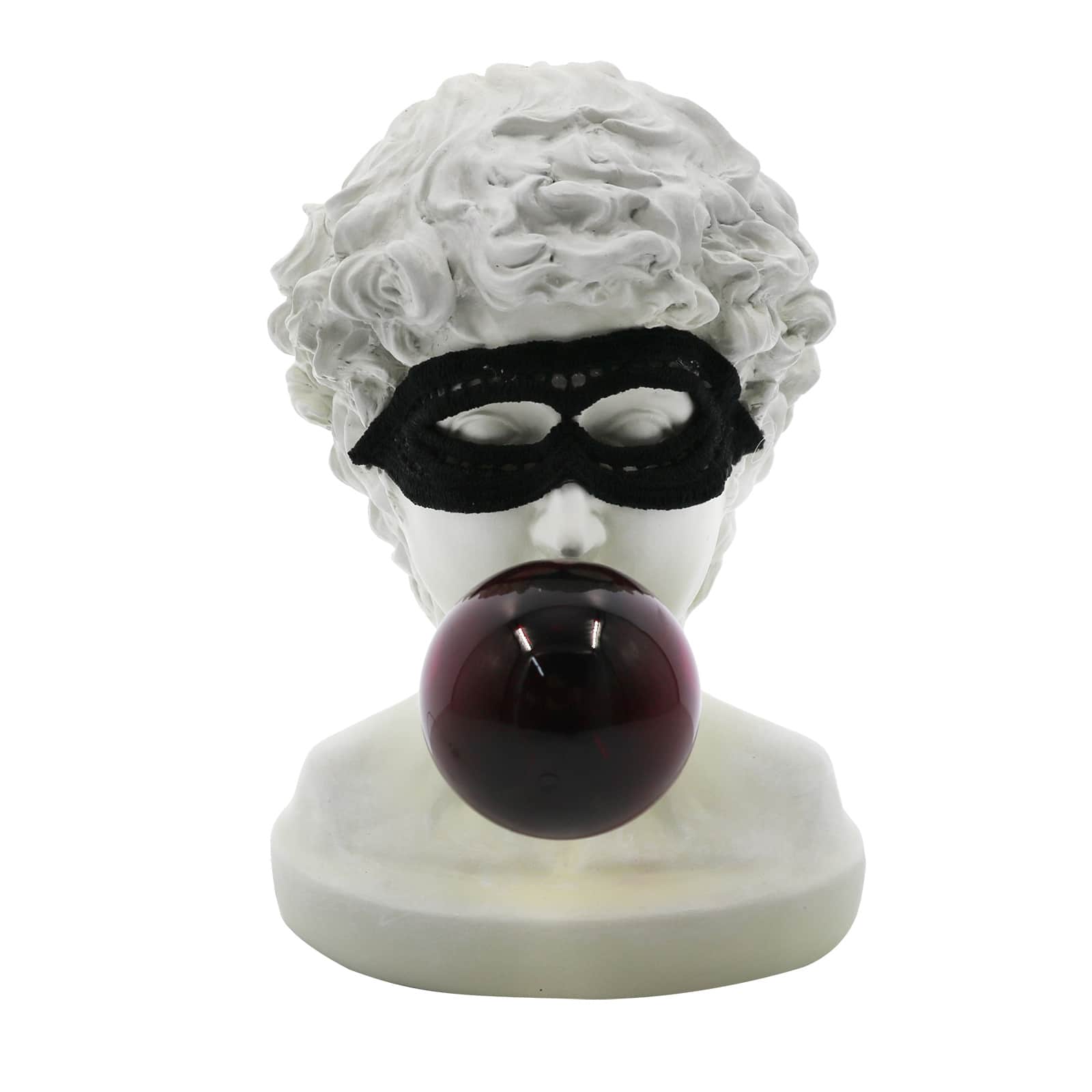 7.5&#x22; Light Up Bubble Gum Man Tabletop Bust Sculpture by Ashland&#xAE;