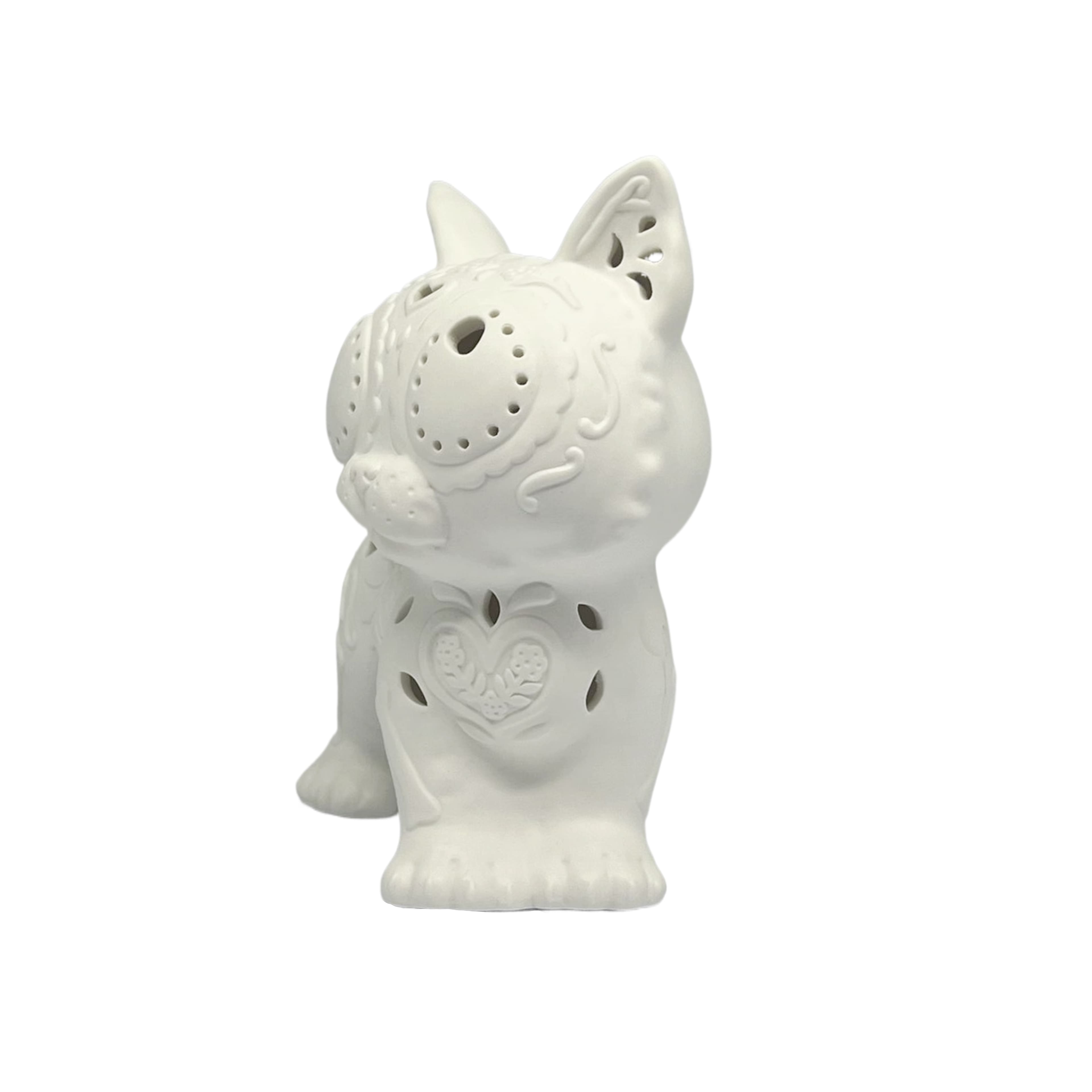 6.75&#x22; DIY LED Cat Ceramic D&#xE9;cor by Ashland&#xAE;