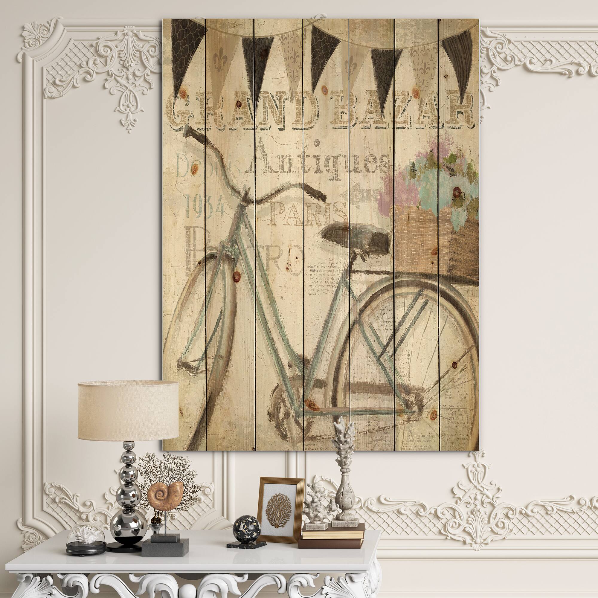 Designart - French Bicycle Flea Market II