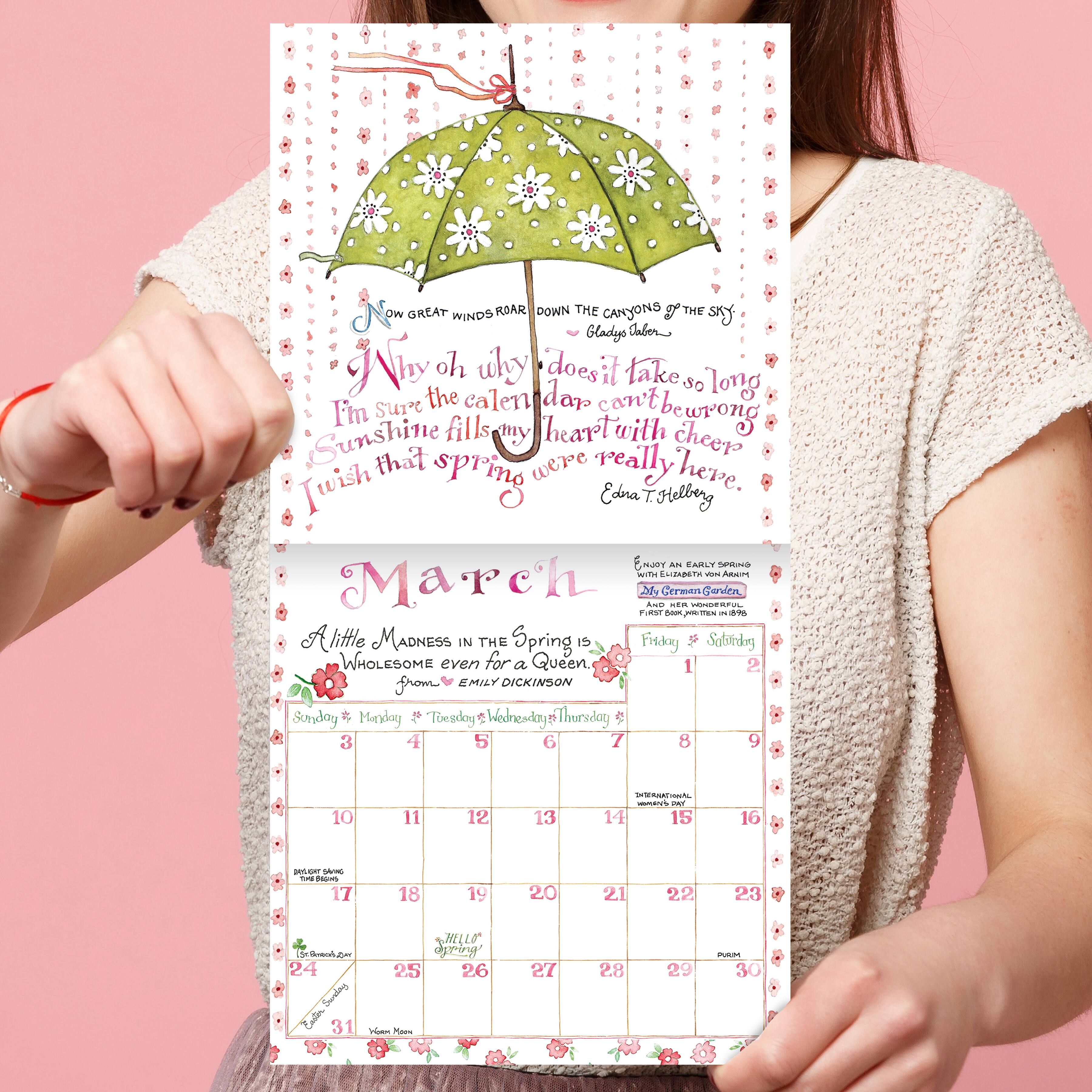 TF Publishing 2024 Susan Branch Mini Calendar