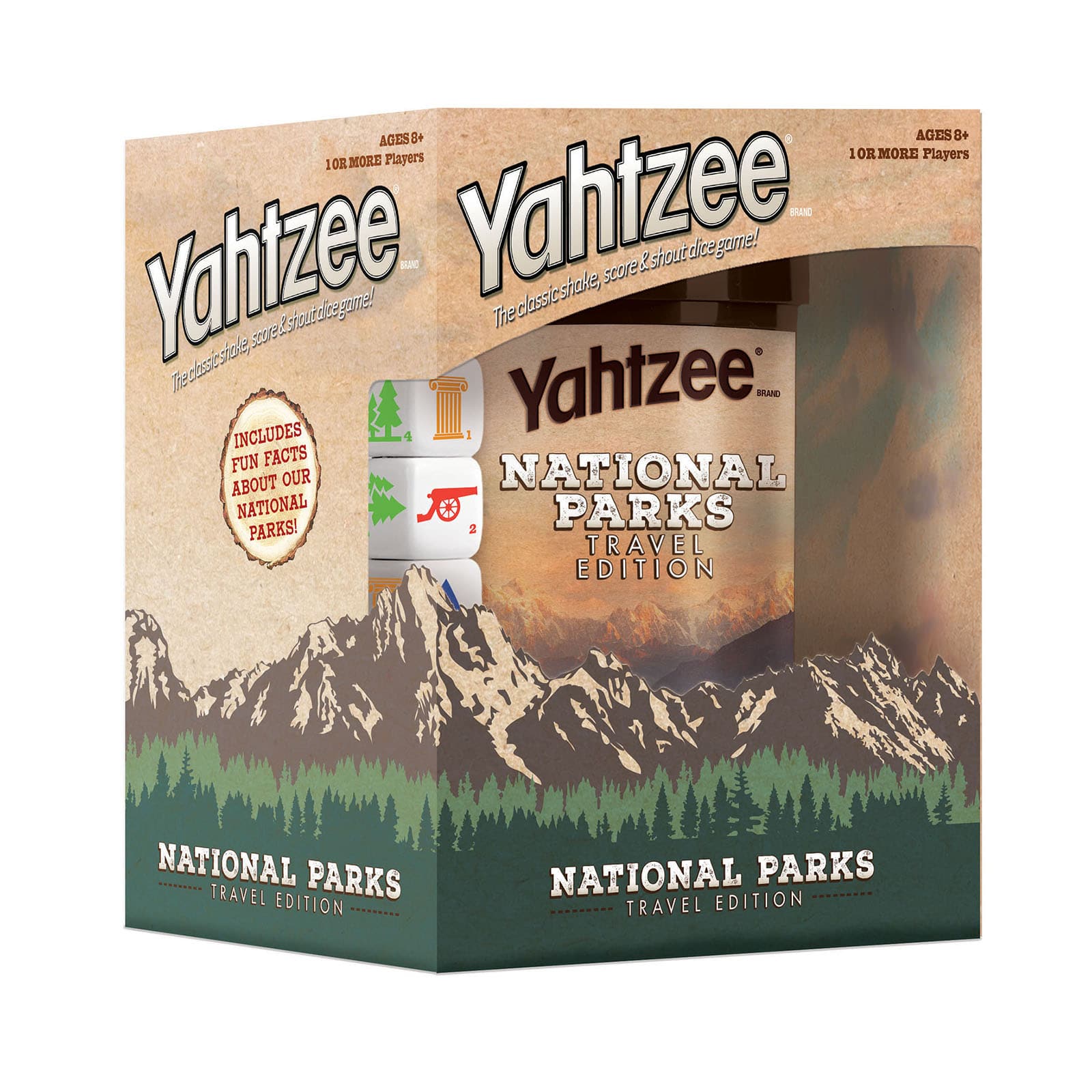 USAopoly YAHTZEE&#xAE;: National Parks Edition