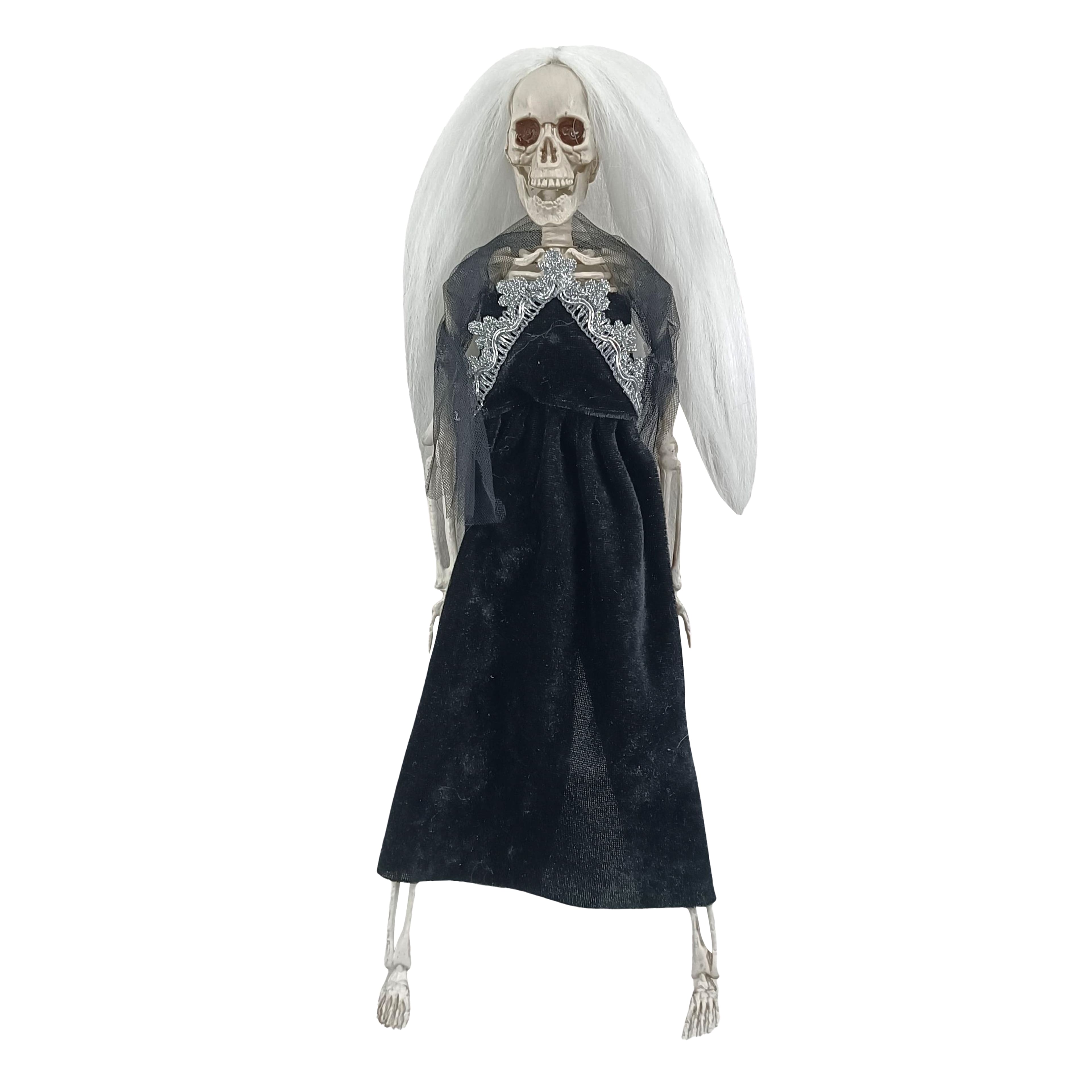 15.75&#x22; Bride in Black Dress Skeleton by Ashland&#xAE;