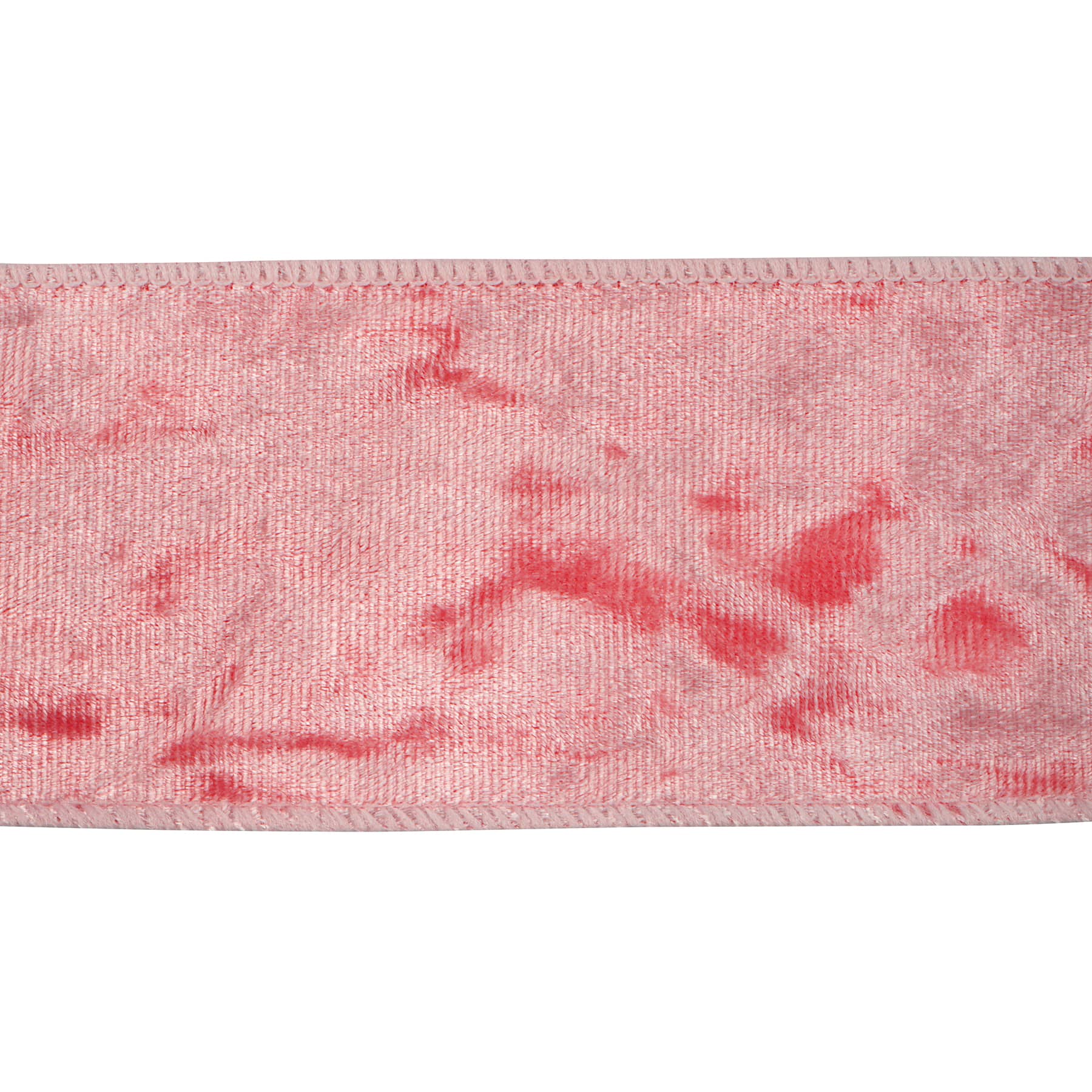 2.5" x 20ft. Blush Wired Velvet Ribbon by Celebrate It®