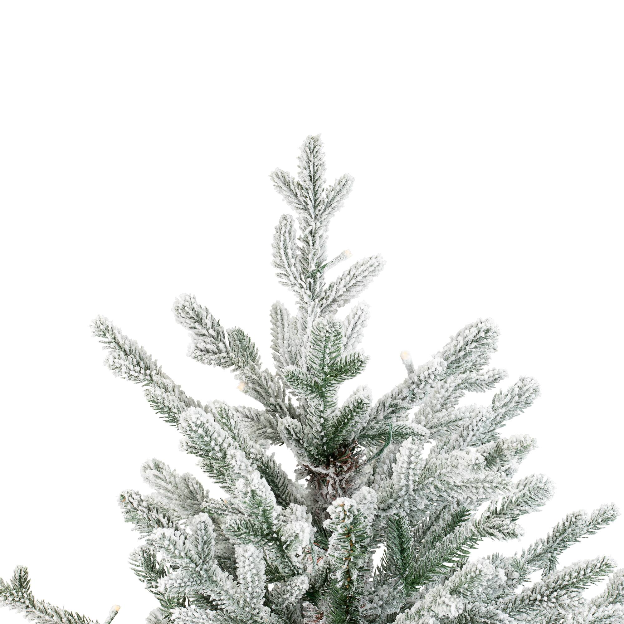3ft. Pre-Lit Real Touch™ Tamarack Pine Artificial Christmas Tree in Burlap, Warm White LED Lights