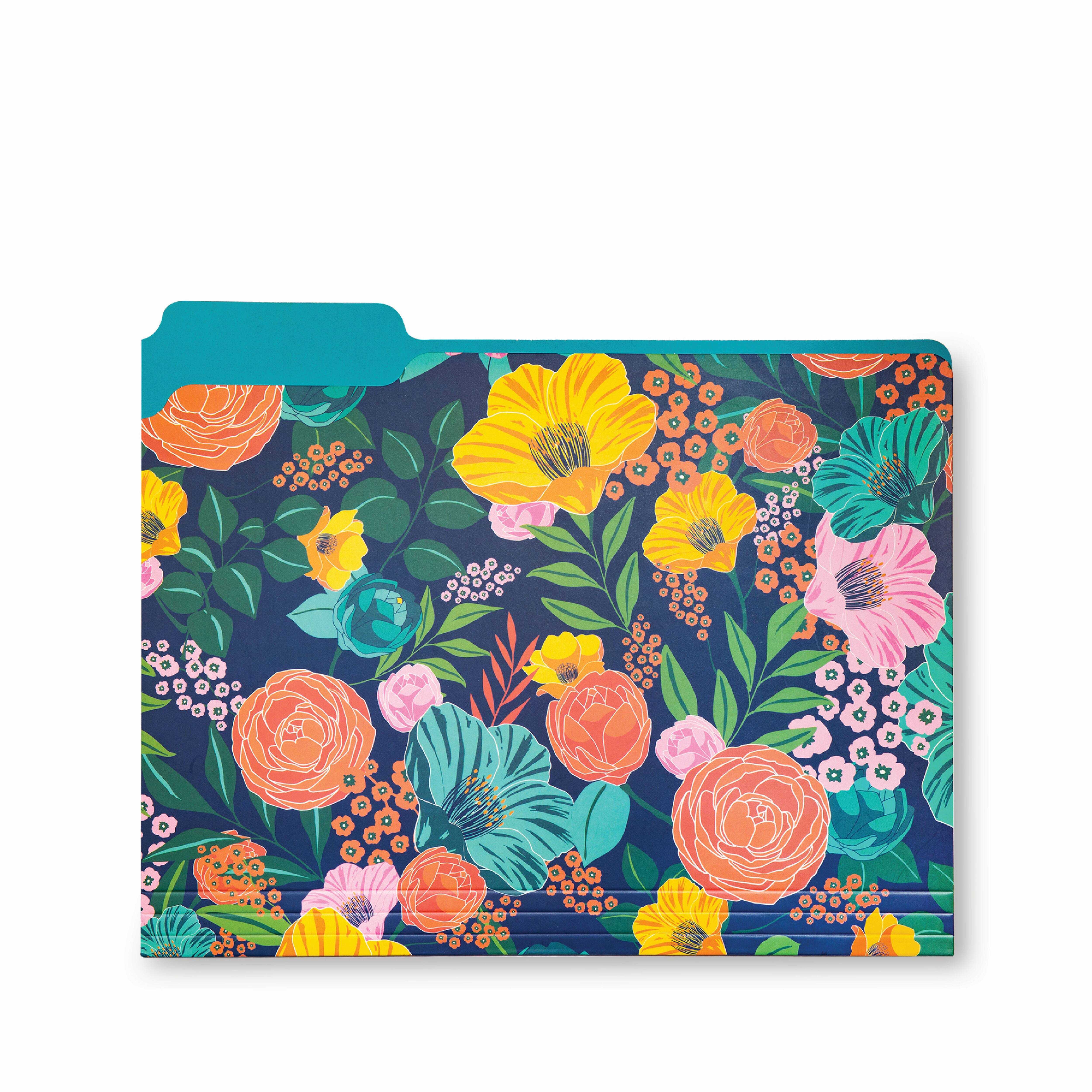 Steel Mill & Co.® Garden Blooms File Folders