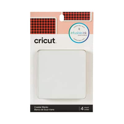 Cricut® Square Coaster Blanks image