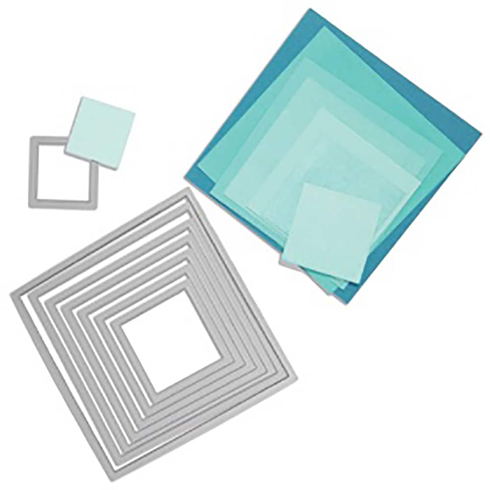 Sizzix® Framelits™ Squares Die Set