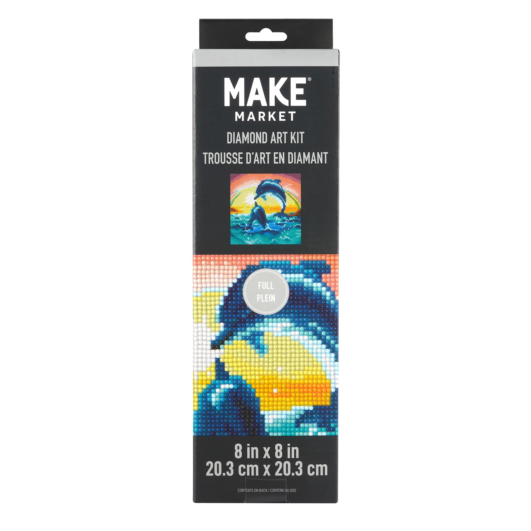Dolphins Painting Diamond Art Kit by Make Market®