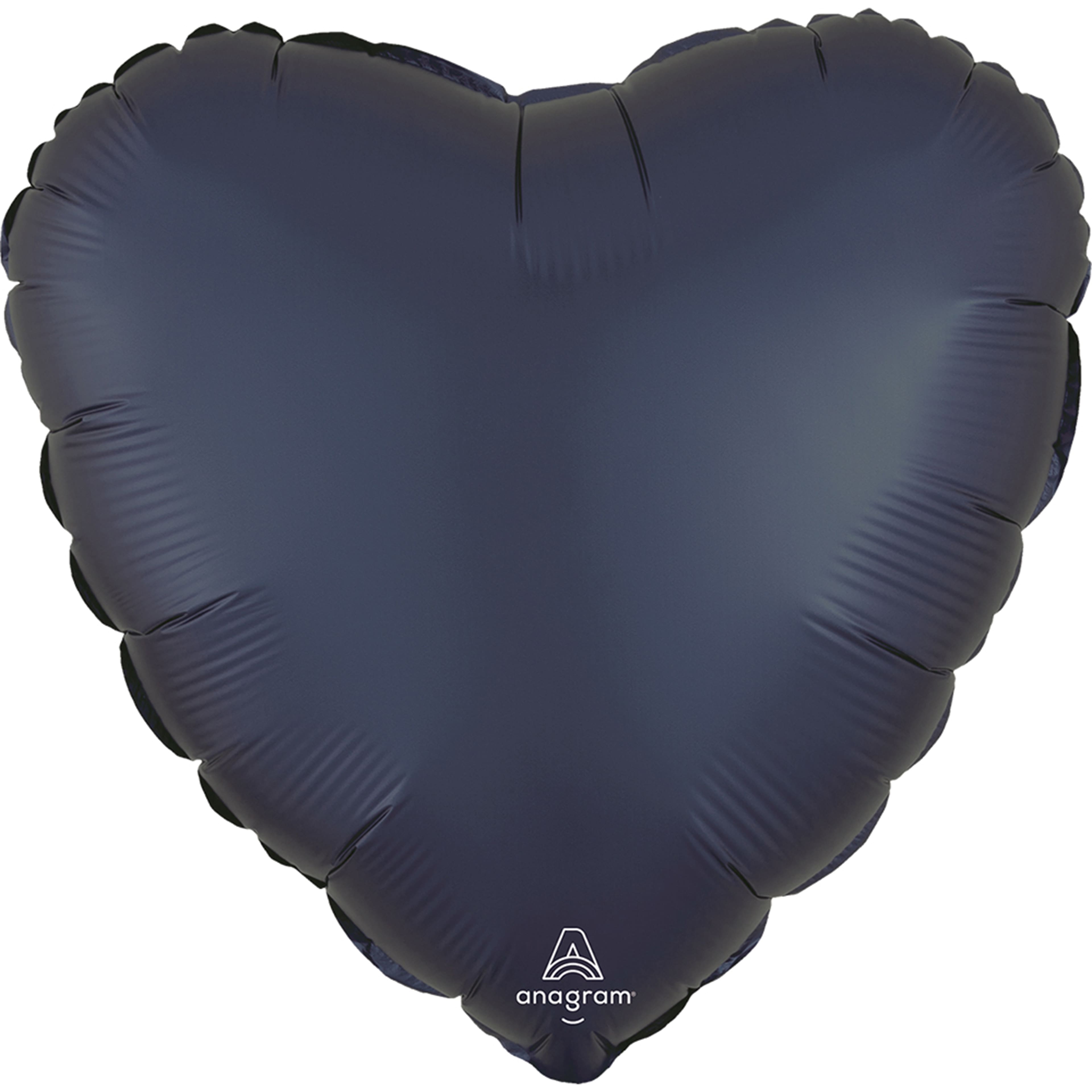 18&#x22; Navy Heart Foil Balloon