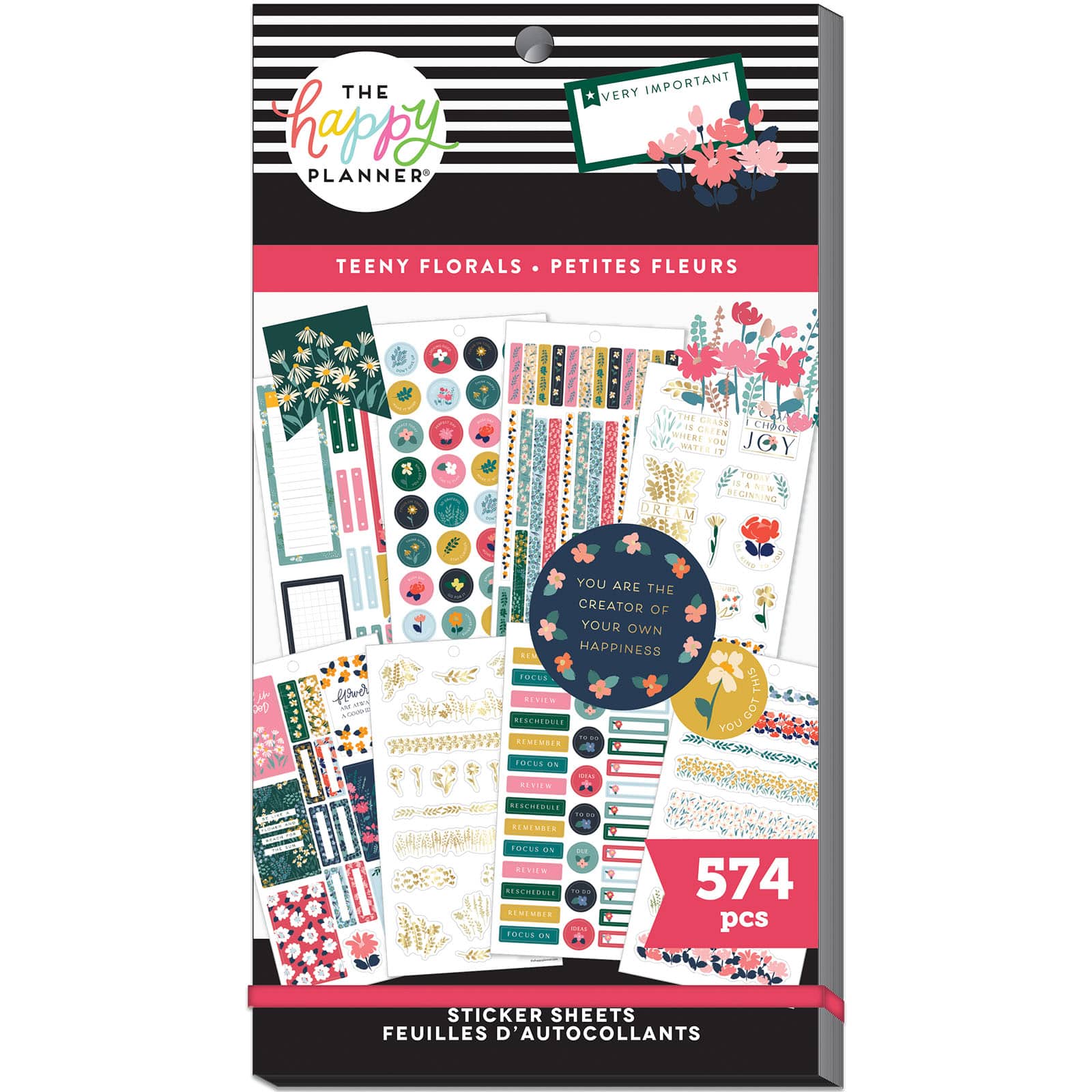 The Happy Planner® Teeny Florals Sticker Book