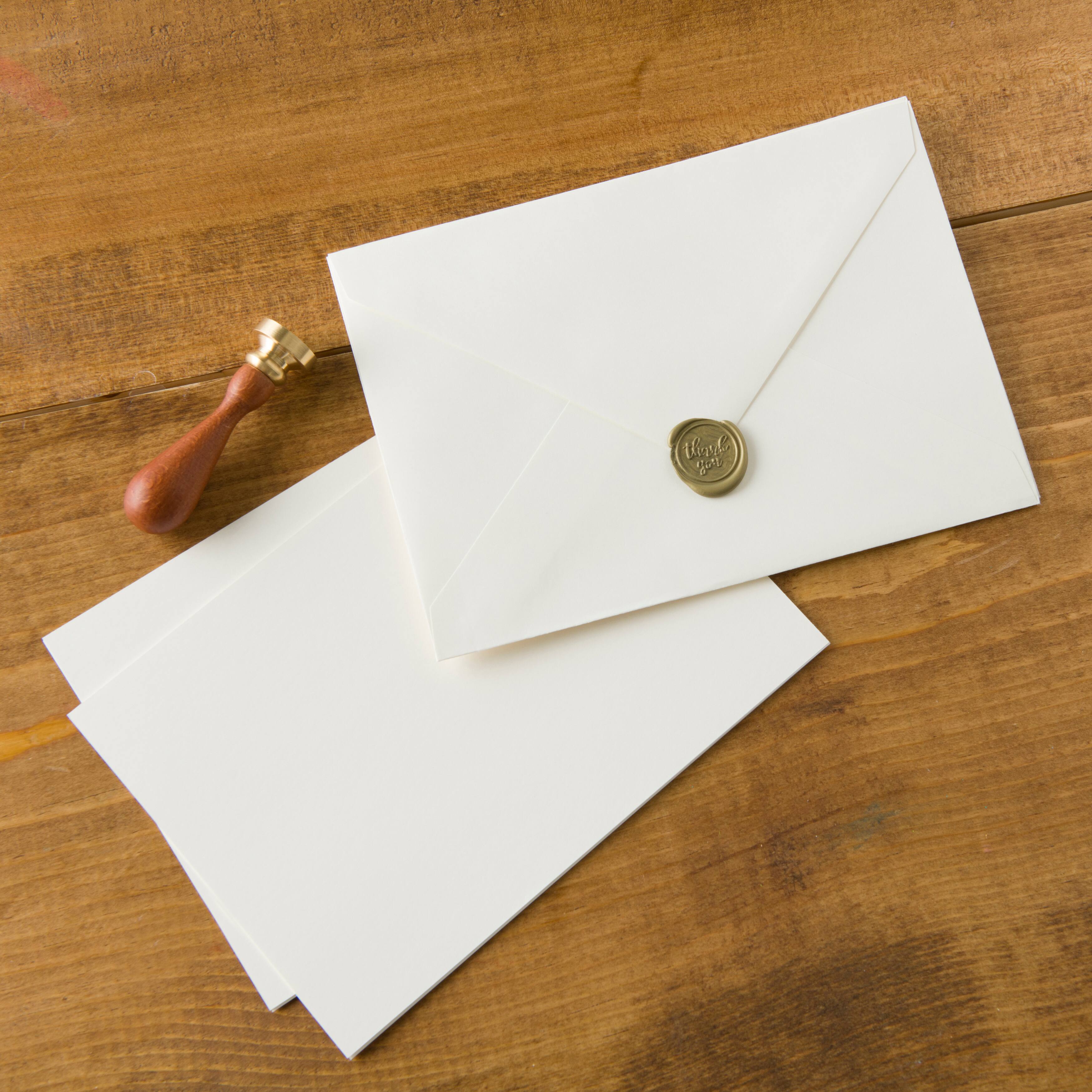 12 Packs: 10 ct. (120 total) Ivory Card & Envelope Set by Recollections™, 5" x 7"