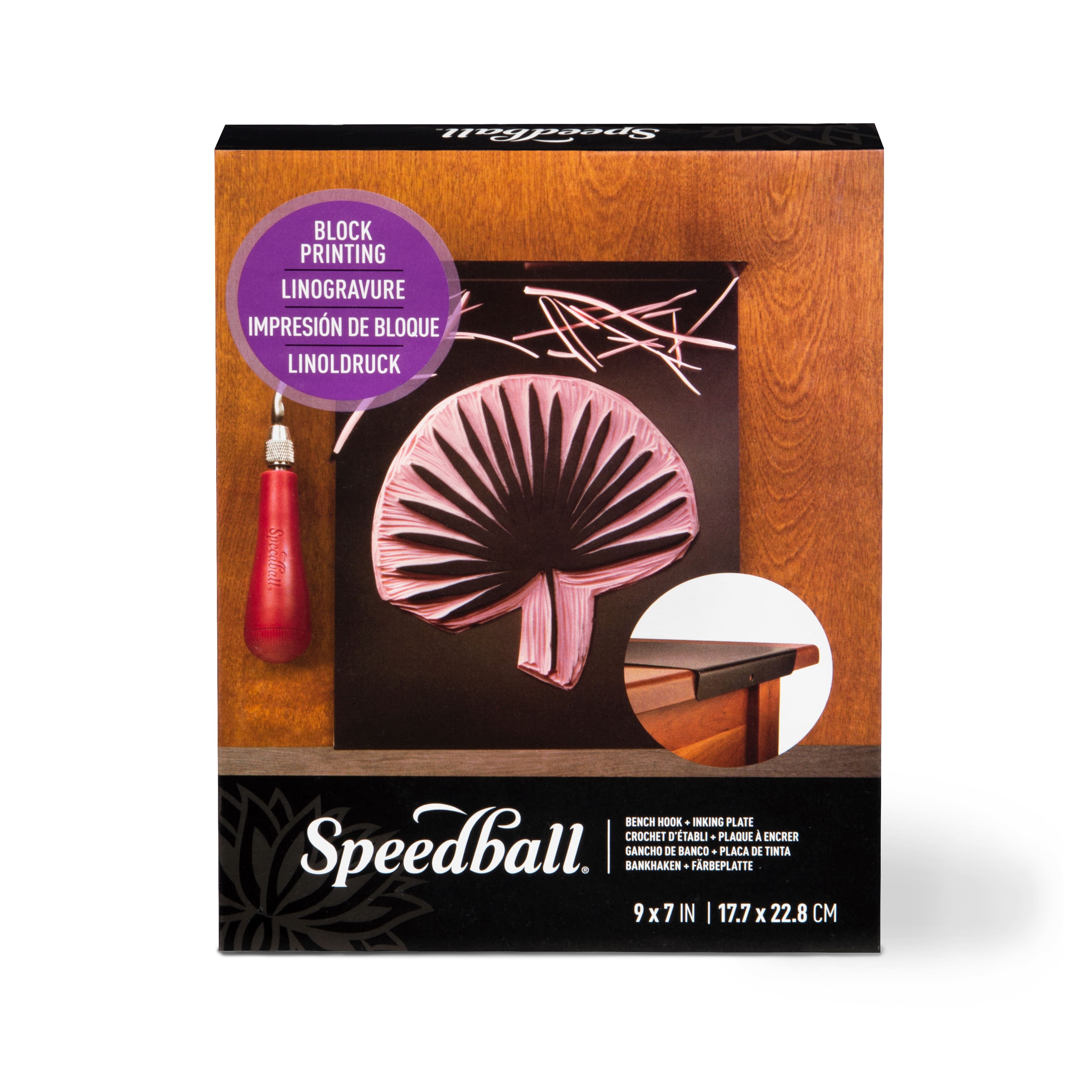 Speedball&#xAE; Bench Hook &#x26; Inking Plate