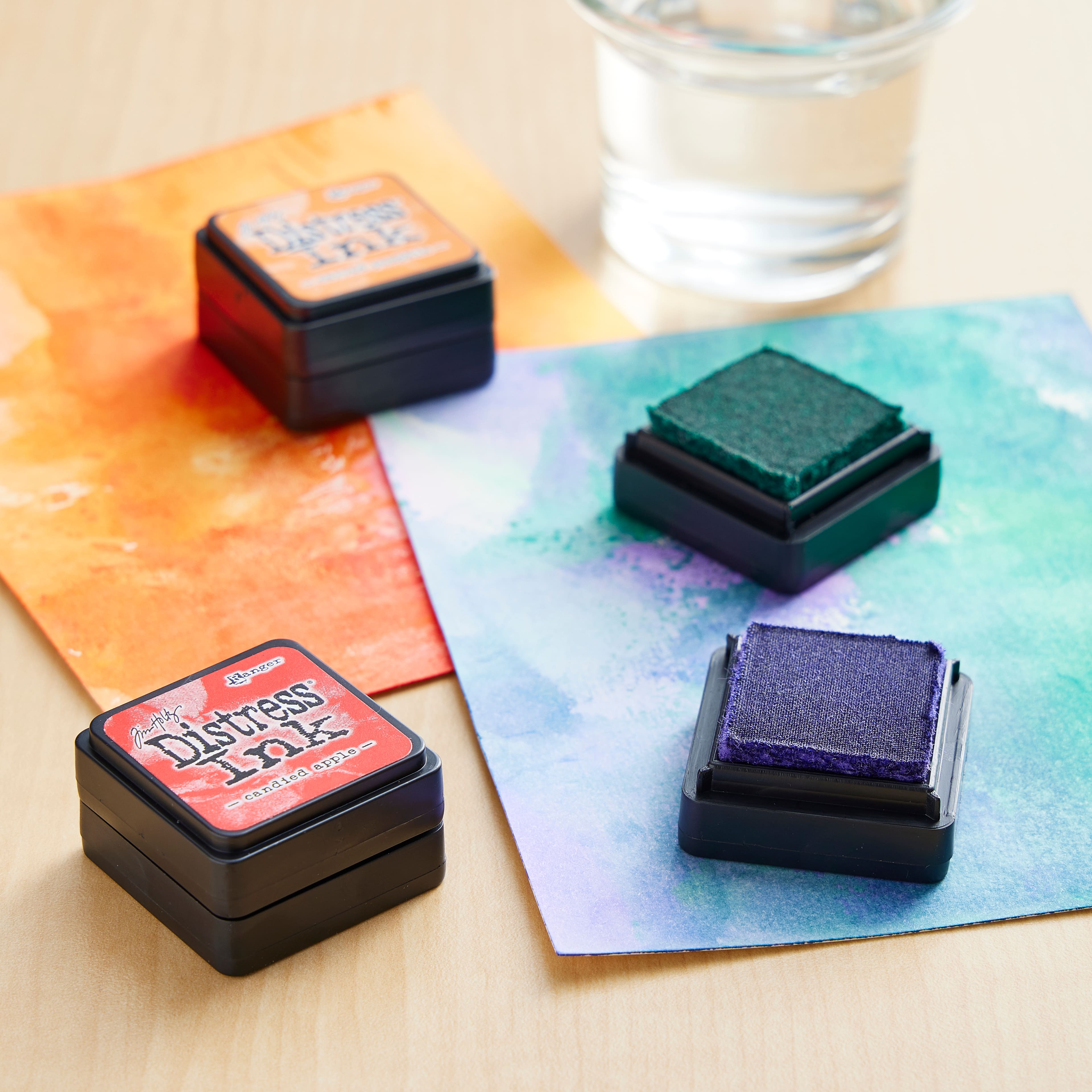 6 Packs: 4 ct. (24 total) Tim Holtz® Mini Distress® Ink Pad, Kit 15